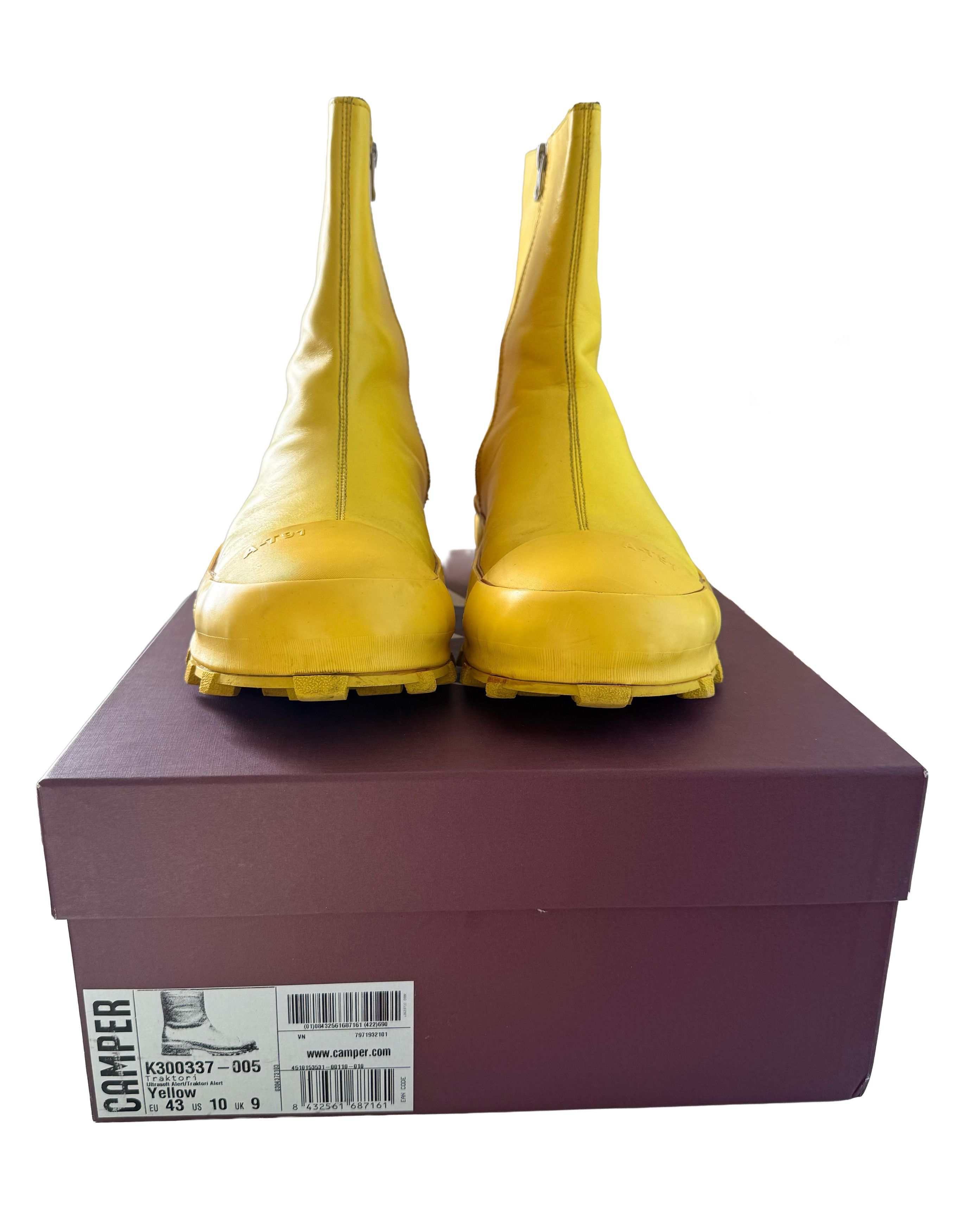 CamperLab Traktori Boots Yellow/Alert Size US 10 / EU 43 - 7 Thumbnail