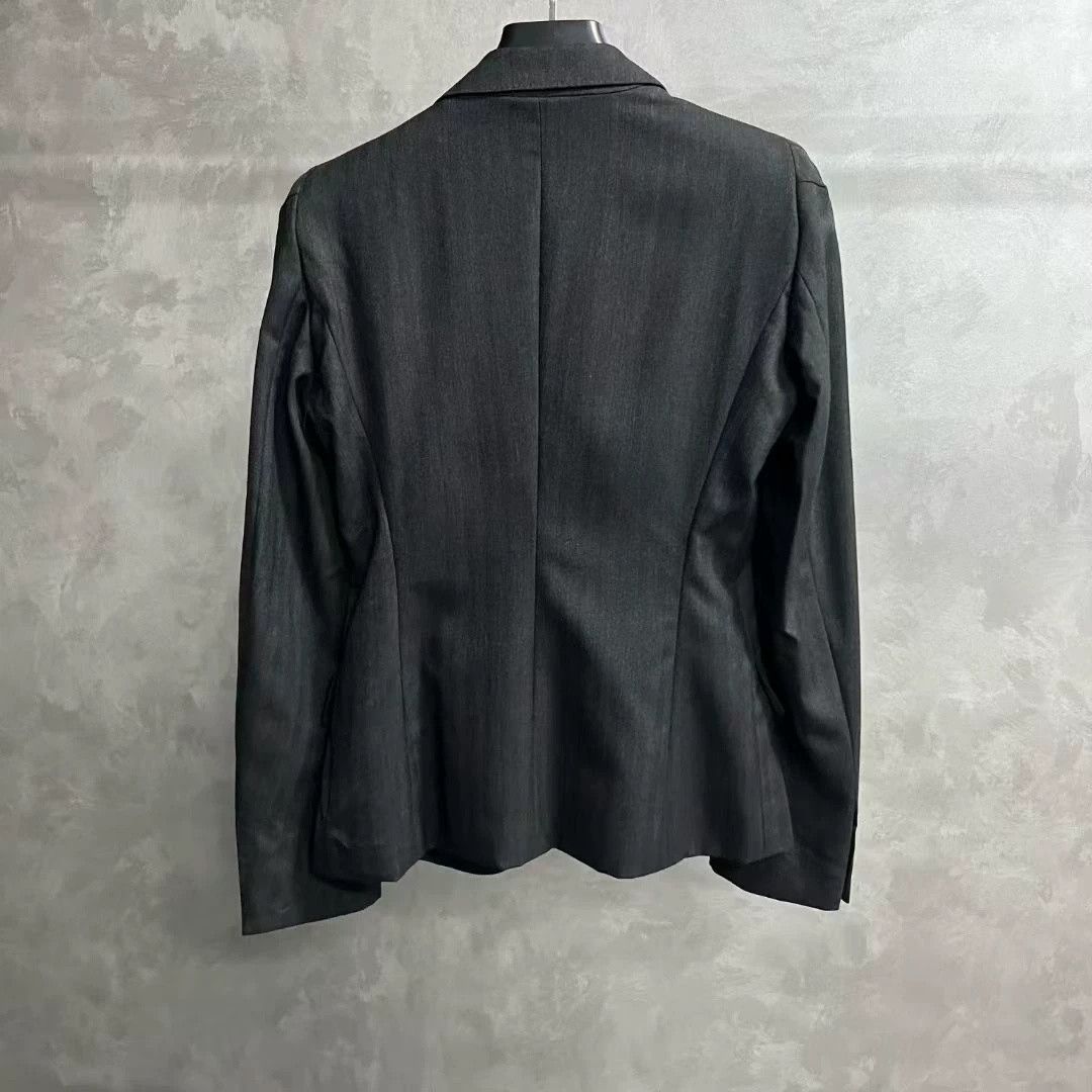 Bottega Veneta Bottega Veneta Gray Commuter Suit Jacket Size US S / EU 44-46 / 1 - 5 Thumbnail
