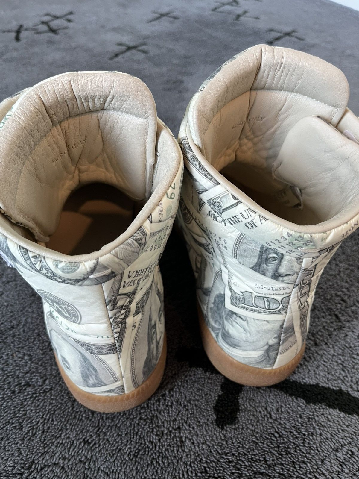 Maison Margiela Maison Margiela Money Print Future Sneakers Size US 10 / EU 43 - 6 Thumbnail