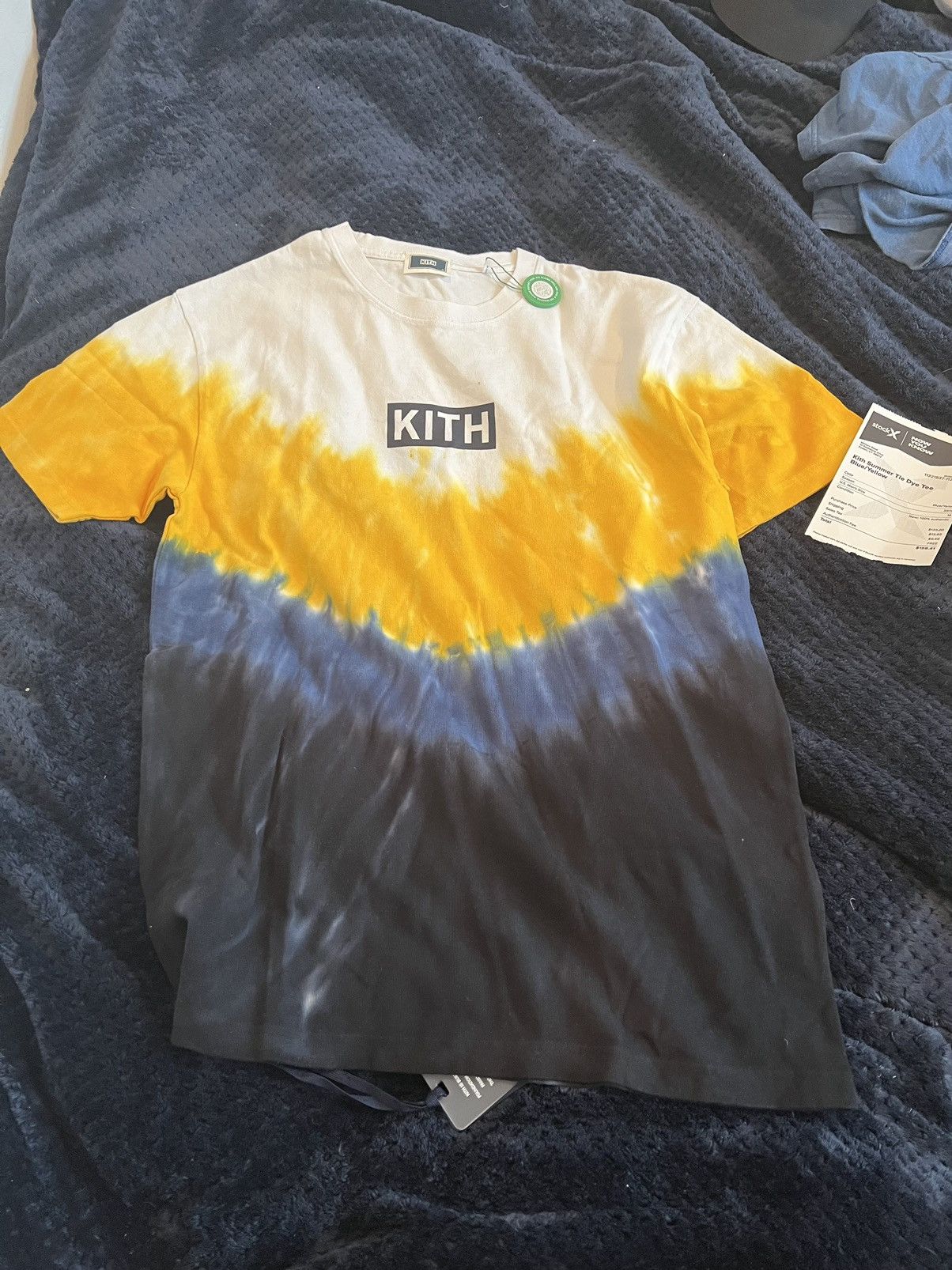 image of Kith Summer Tee Steal in Tie Dye, Men's (Size Medium)