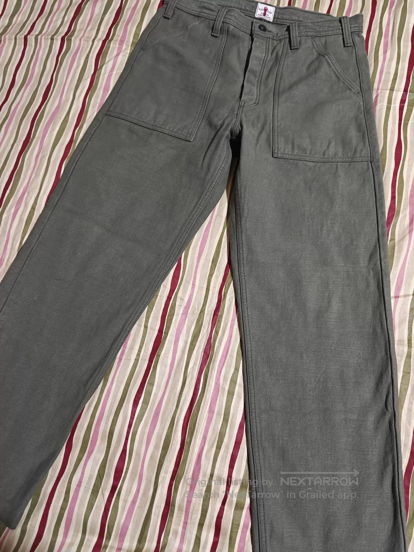 Samurai Jeans Samurai Jeans 15oz OG107 Work Pants. Size US 32 / EU 48 - 3 Thumbnail