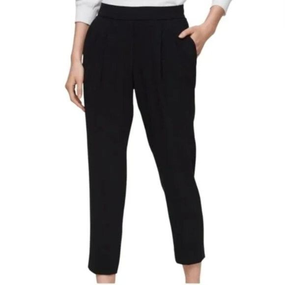 Aritzia Aritzia Babaton Black New Cohen Cropped Pants - 4 Size 27" / US 4 / IT 40 - 10 Thumbnail