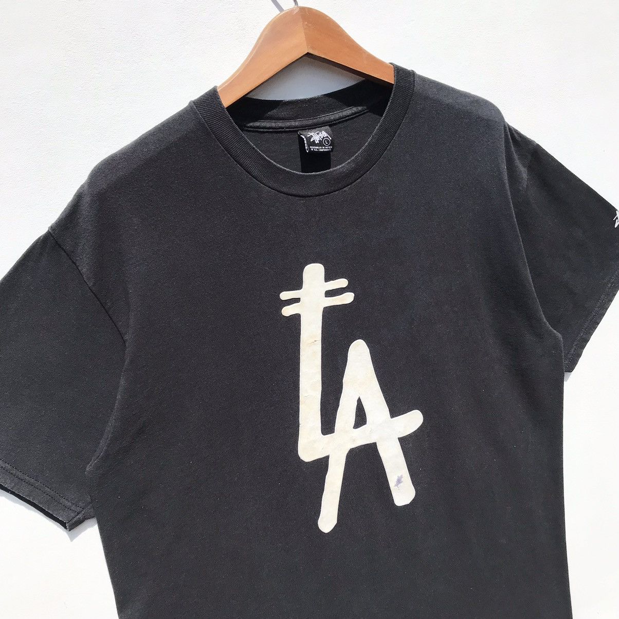 Stussy 🔥Distressed🔥Vintage Stussy LA 25th Anniversary Shirt Stussy Size US L / EU 52-54 / 3 - 5 Thumbnail