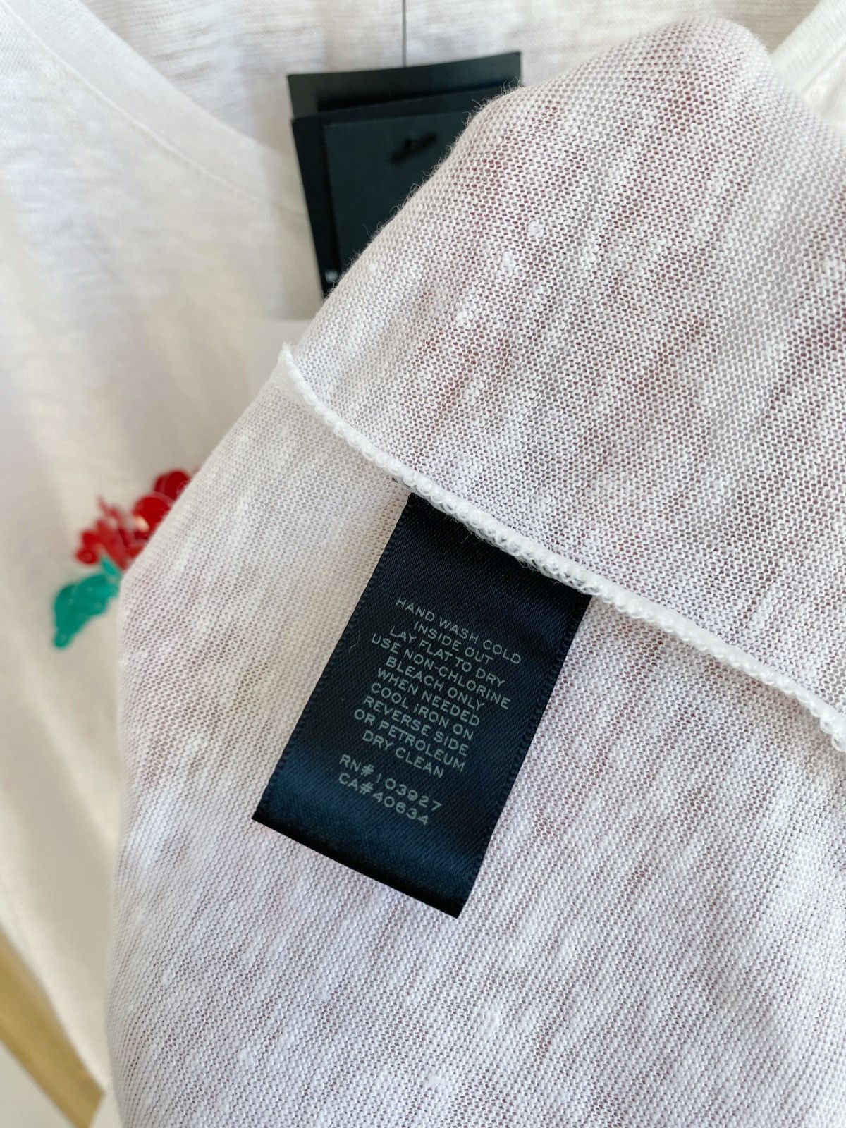 Marc by Marc Jacobs Marc By Marc Jacobs Linen T-Shirt Size XS Size XS / US 0-2 / IT 36-38 - 15 Thumbnail