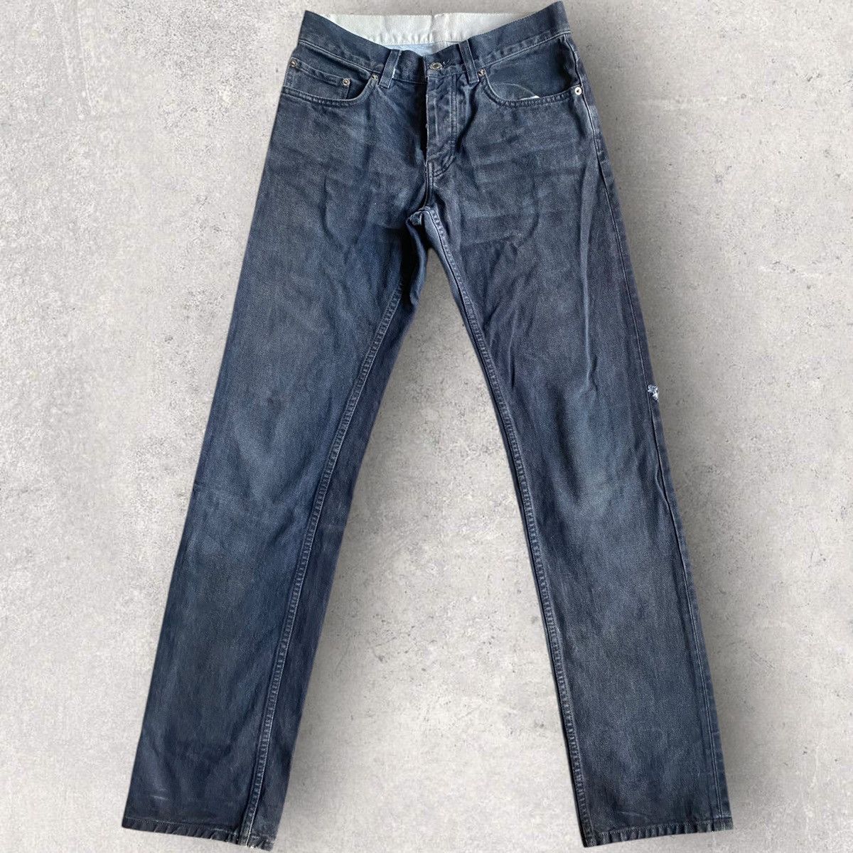 Helmut Lang Archive SS02 Overprint Denim Size US 28 / EU 44 - 1 Thumbnail
