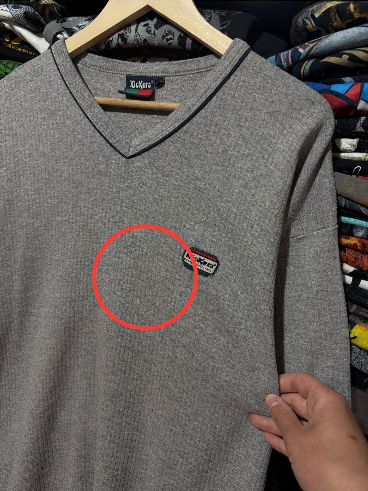 Kickers × Vintage Vintage 1990’s Kickers Skategang T-Shirt Y2K Hype Size US XXL / EU 58 / 5 - 6 Thumbnail