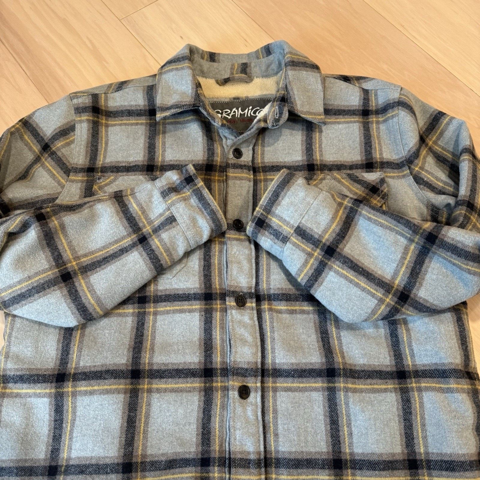 Gramicci Gramicci Shirt Jacket Medium Multicolor Lined Heavy Flannel Size US M / EU 48-50 / 2 - 4 Thumbnail