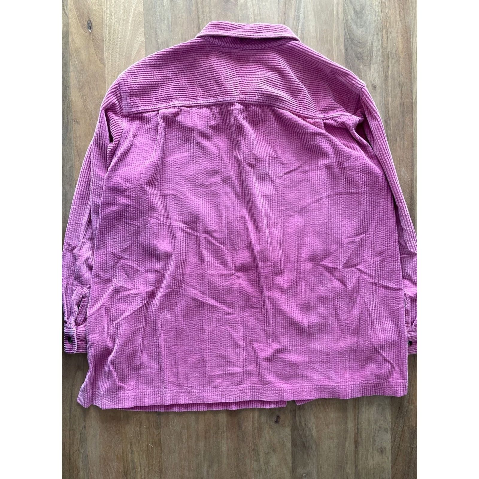 Vintage L.L. Bean Button-Up Corduroy Jacket Women 3X Pink Shacket Overshirt Pockets Casual Vintage: No (adjusted?) Size XXL / US 16-18 / IT 52-54 - 2 Thumbnail