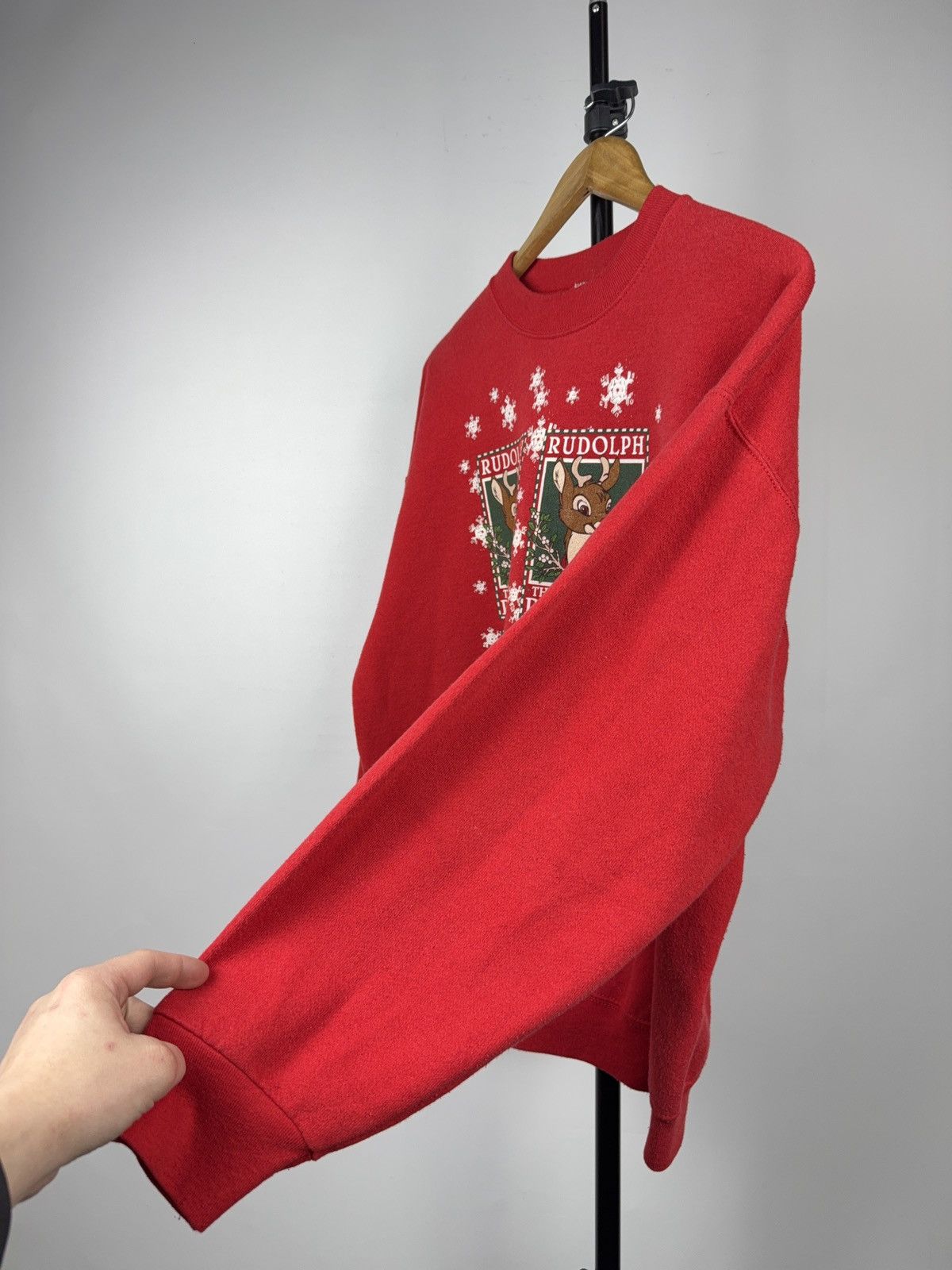 Vintage Vintage Rudolph Red Nosed Reindeer Christmas Sweatshirt USA Size US L / EU 52-54 / 3 - 5 Thumbnail