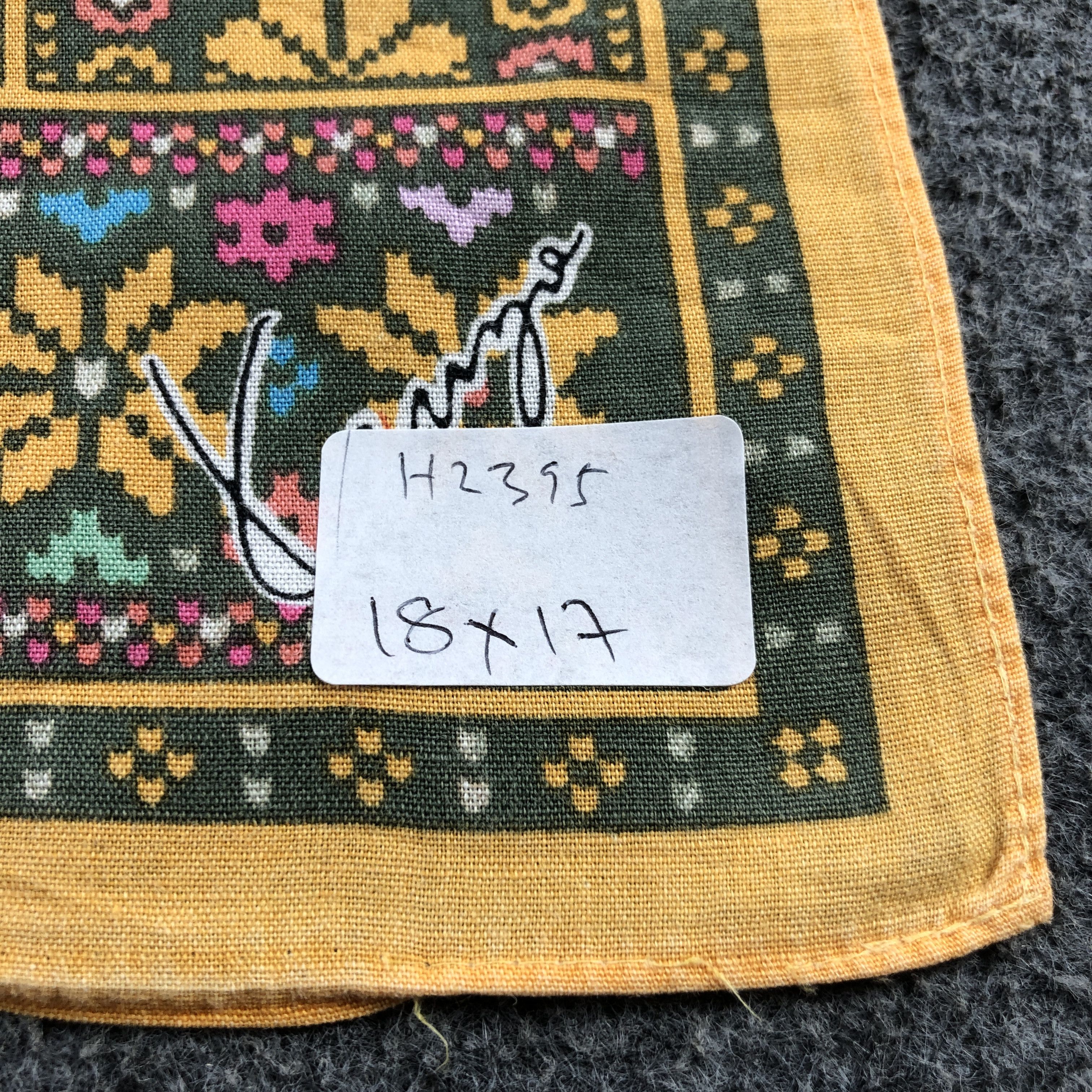 Kenzo Kenzo Handkerchief Neckerchief Bandana H2395 Size ONE SIZE - 7 Thumbnail