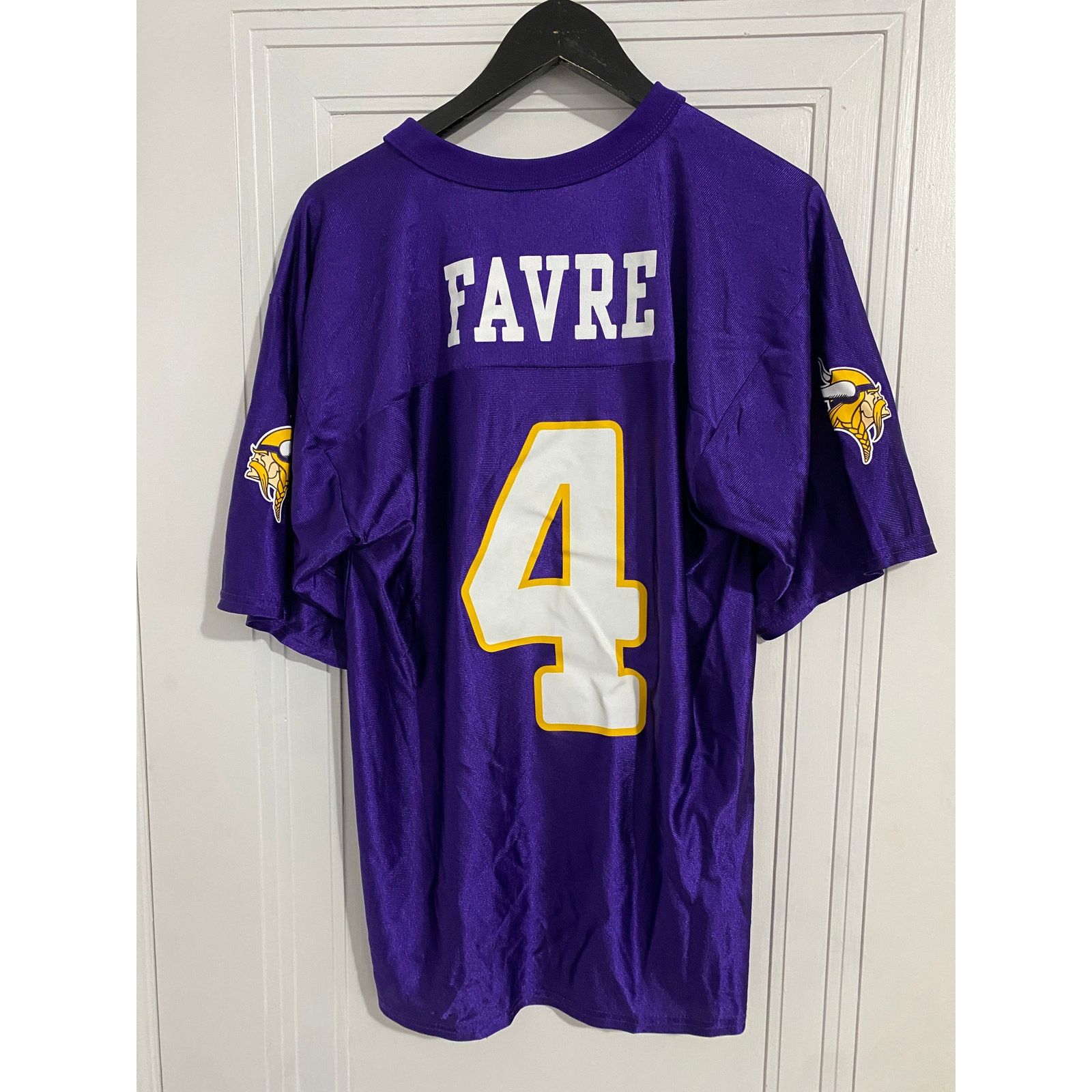 NFL Brett Favre Minnesota Vikings Jersey Men's Size Medium Size US M / EU 48-50 / 2 - 2 Thumbnail