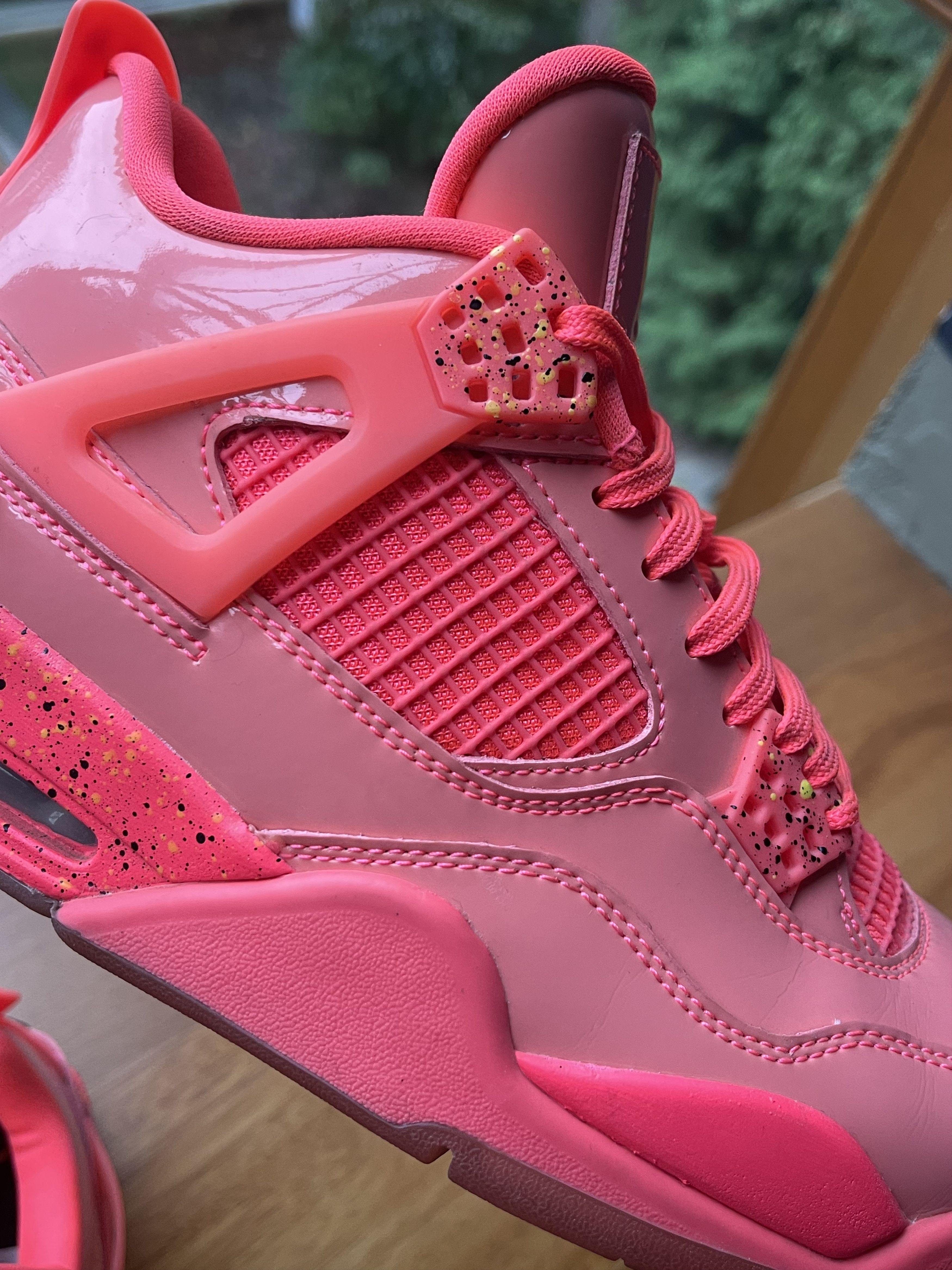 Nike Air Jordan IV Retro Hot Punch Size US 10 / IT 40 - 3 Thumbnail