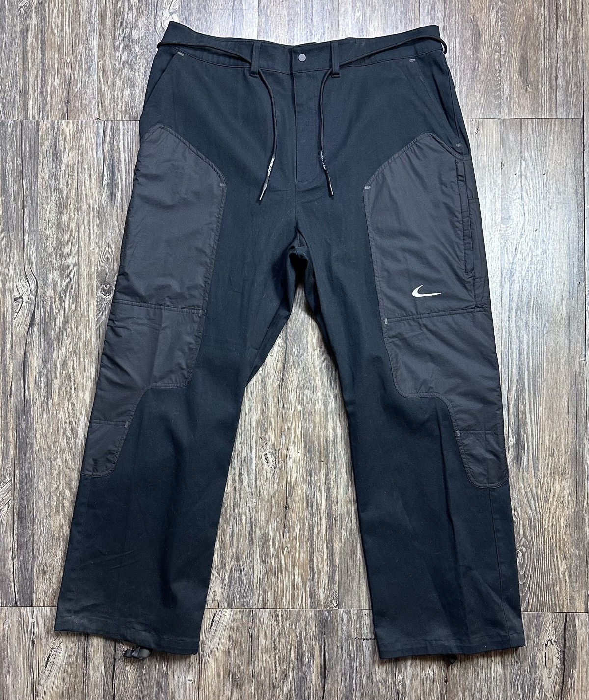 Nike Off White Off White X Nike Panelled Track Pants Black Grailed