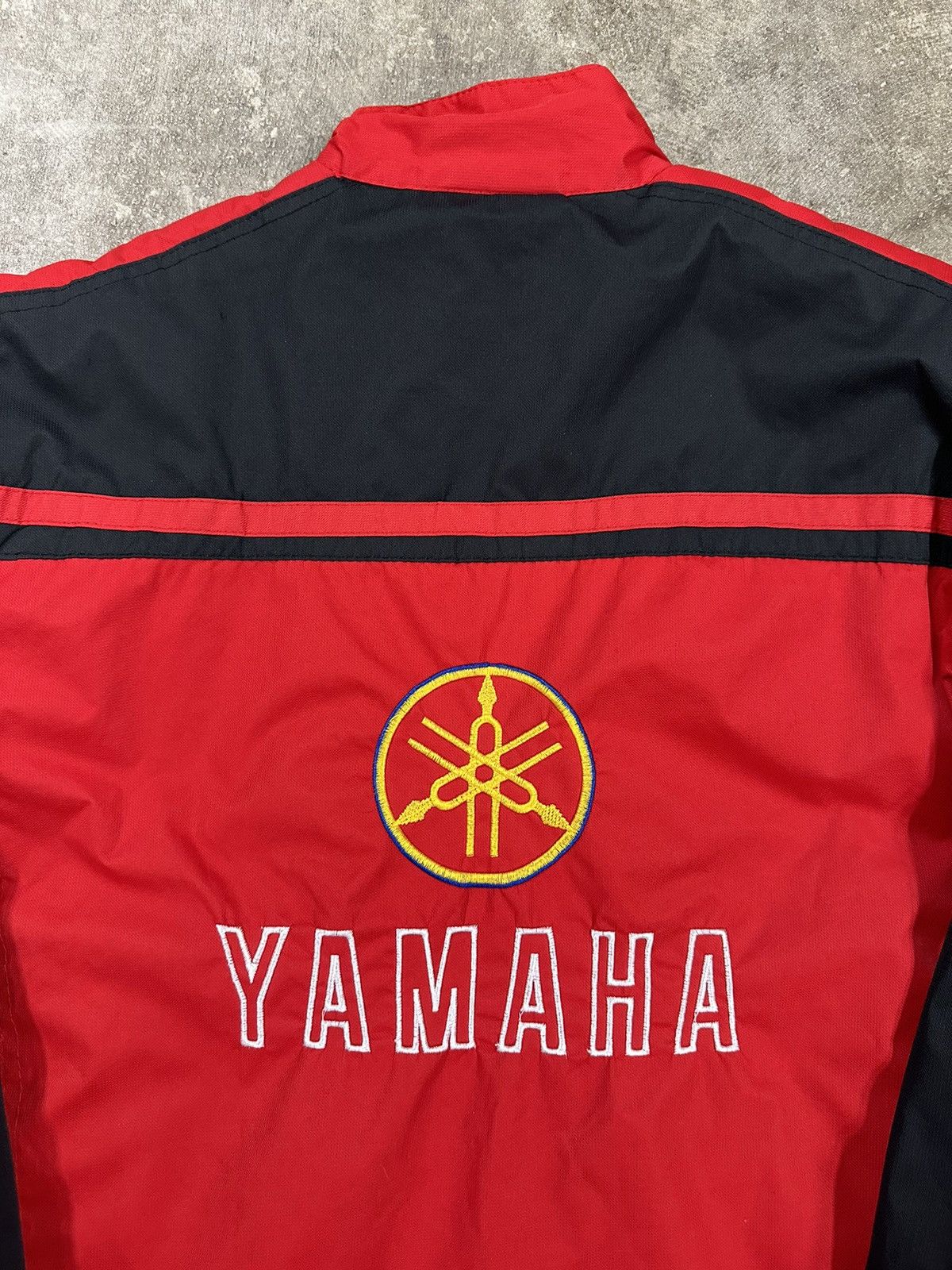 Yamaha Crazy Y2K Yamaha Zip Up Racing Bomber Jacket Size US S / EU 44-46 / 1 - 12 Thumbnail