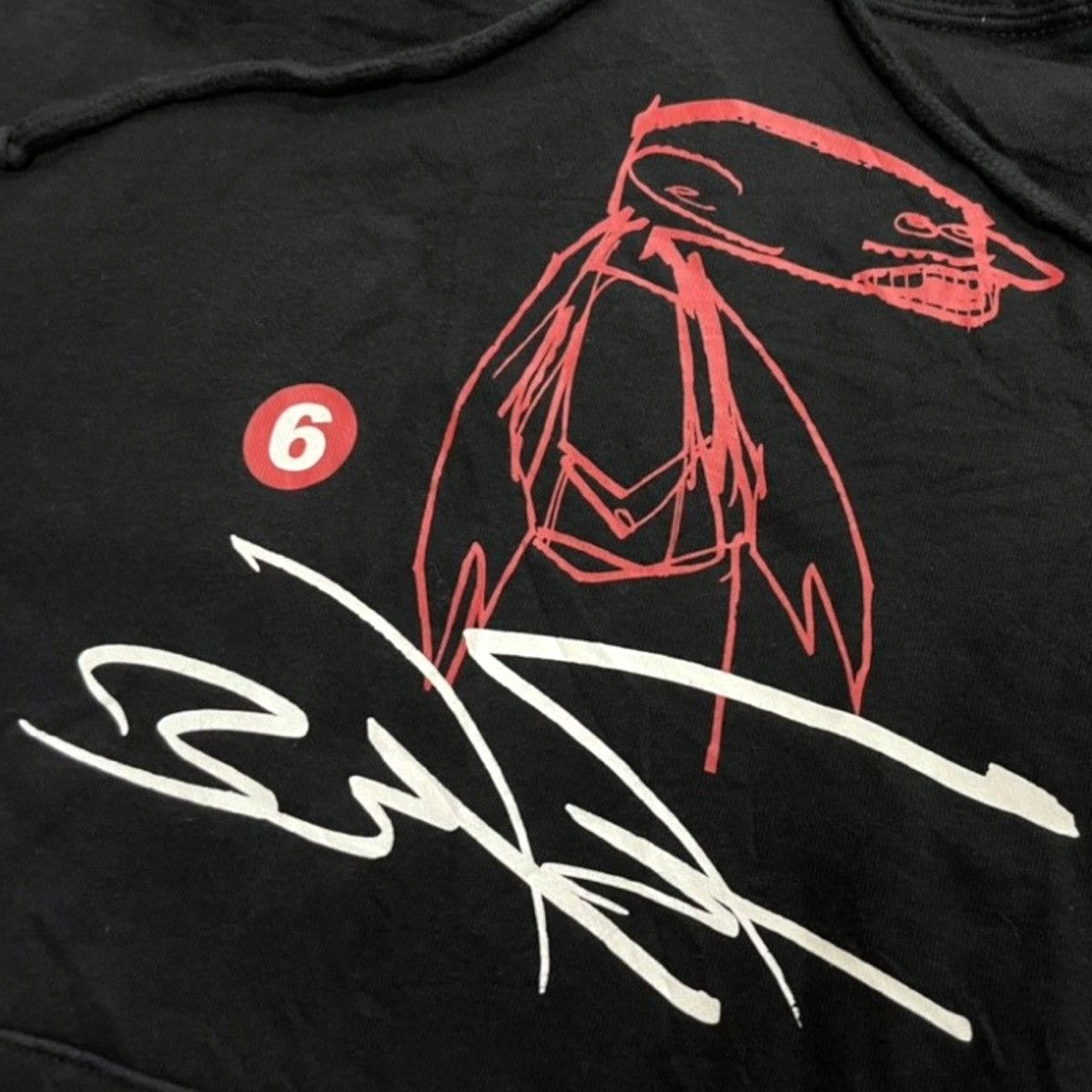 Futura × Uniqlo Futura Laboratories x Uniqlo Sketch Black Hoodie Size US L / EU 52-54 / 3 - 3 Thumbnail