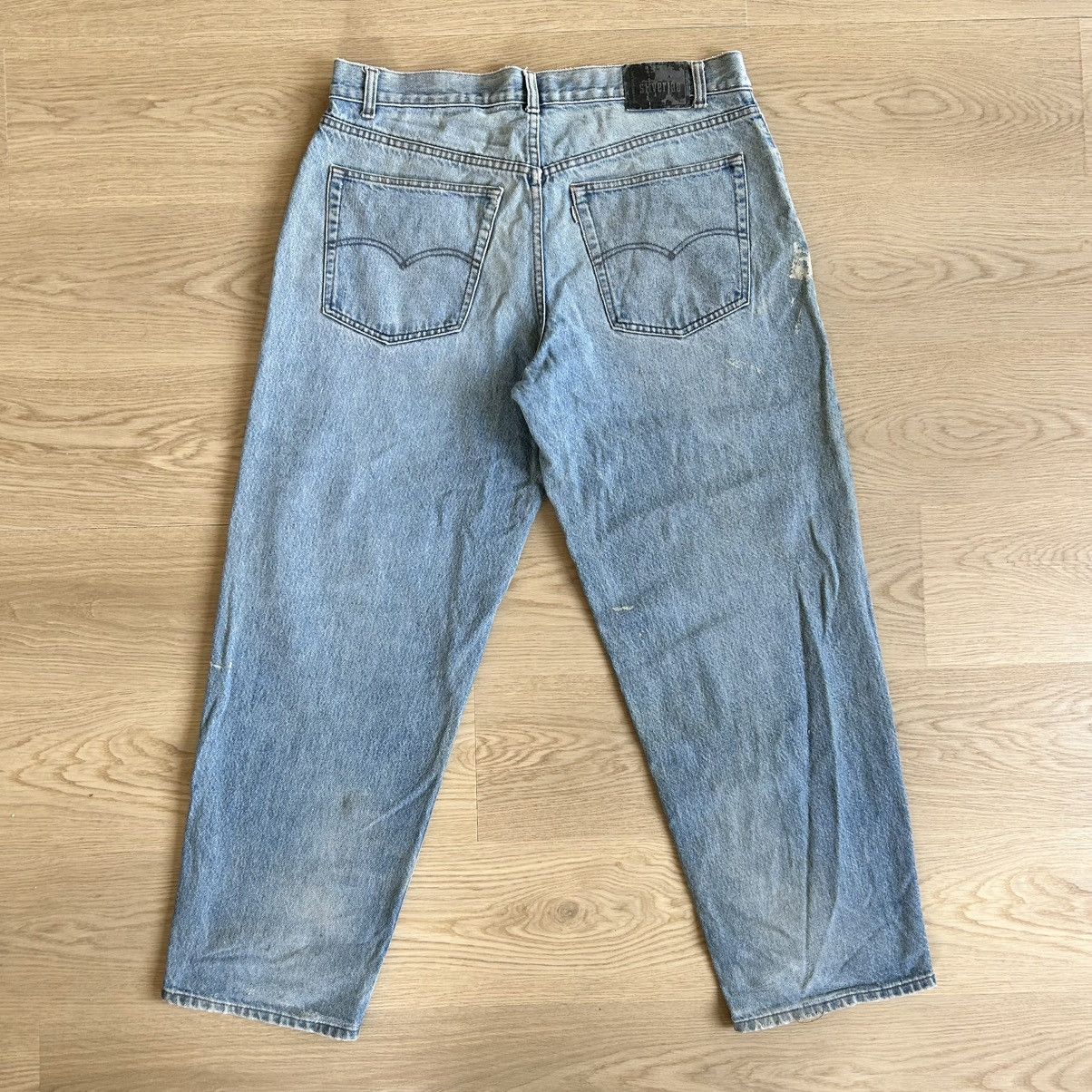 Levi's Vintage Levi's SilverTab Baggy Jeans Size US 36 / EU 52 - 2 Thumbnail