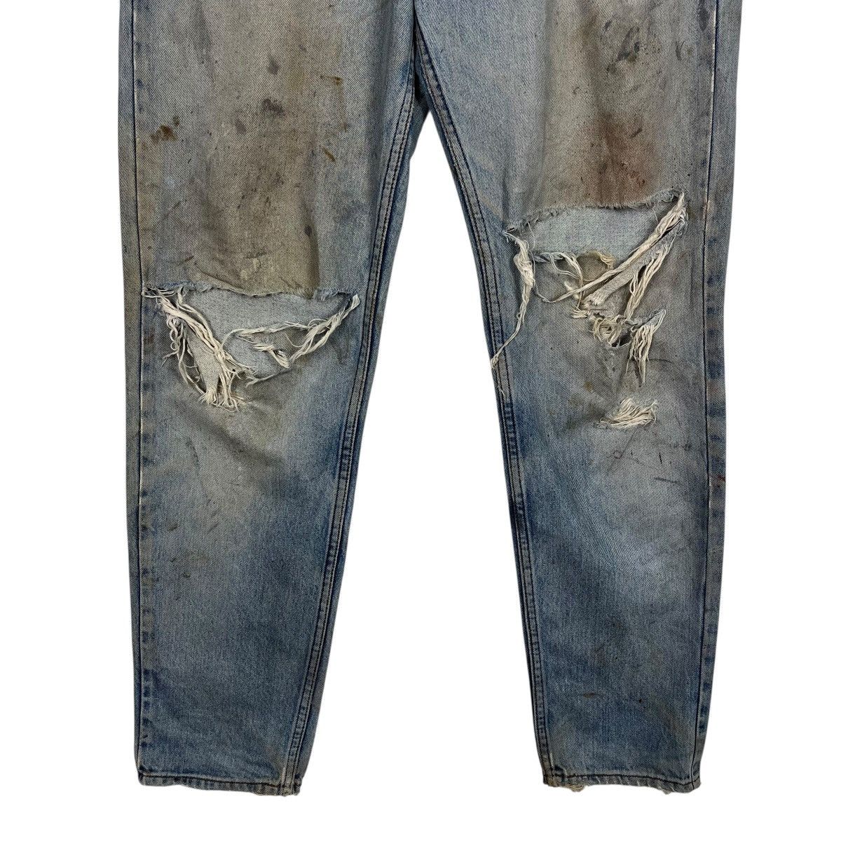 Levi's Vintage Y2k Levis Distressed Denim Jeans Size US 30 / EU 46 - 4 Thumbnail