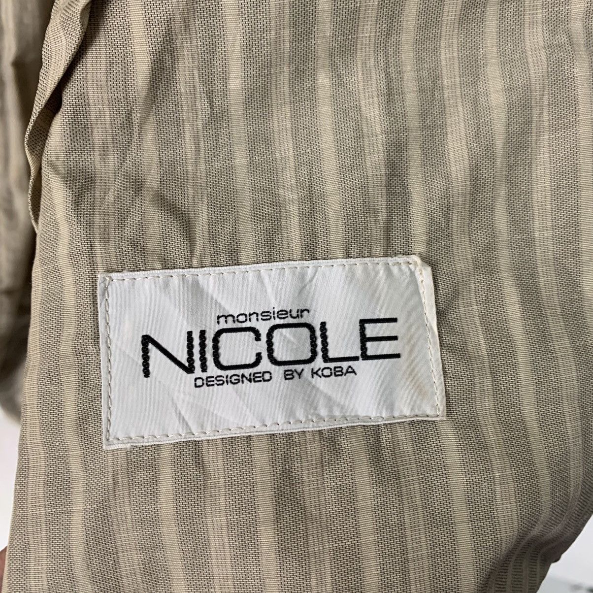 Japanese Brand Vintage Nicole Monsieur By Yukio Kobayashi Trenchcoat Size US M / EU 48-50 / 2 - 16 Thumbnail