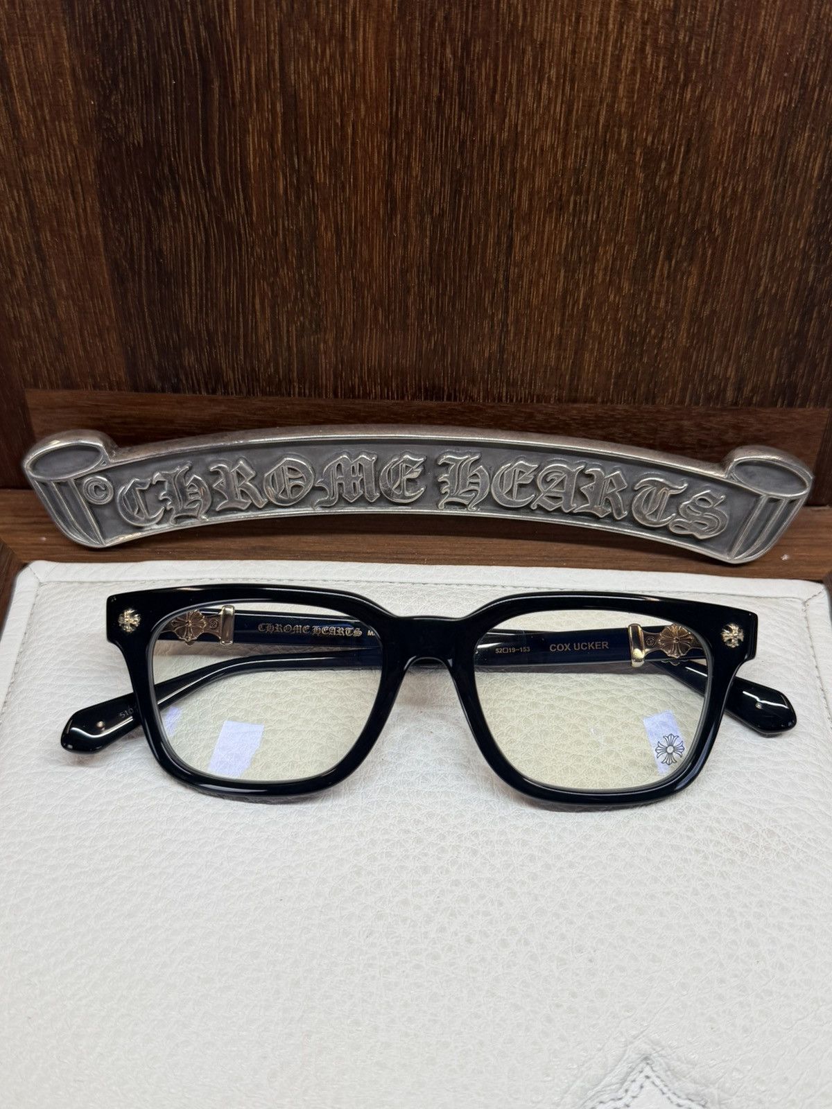 Chrome Hearts Chrome Hearts Cox Ucker Glasses Size ONE SIZE - 1 Thumbnail