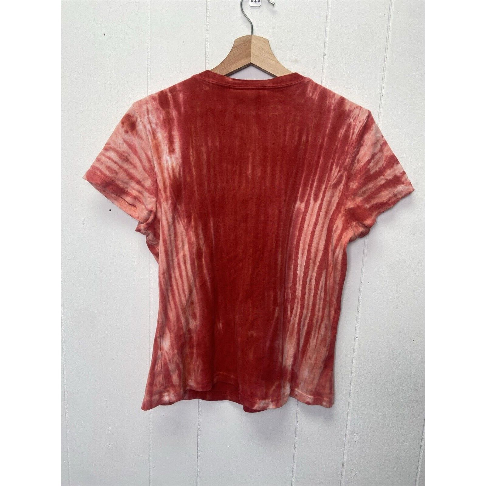 Harley Davidson Harley Davidson Women’s Red Tye-Dye Felt T-Shirt Size L Size L / US 10 / IT 46 - 4 Thumbnail