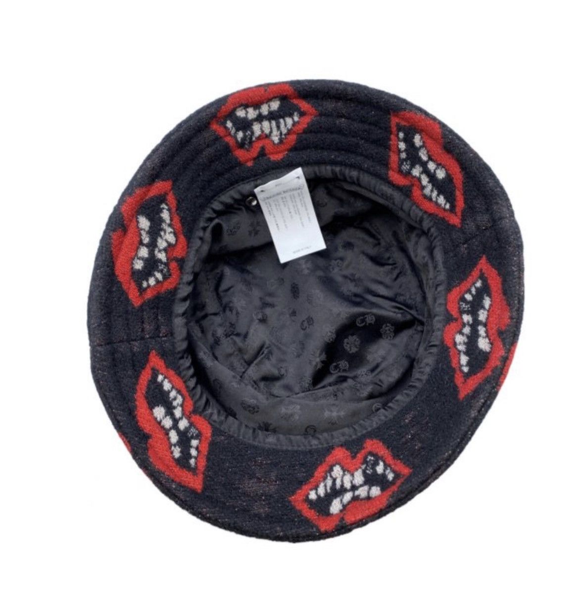 Chrome Hearts × Matty Boy Chrome Hearts Matty Boy Chomper Cashmere Bucket Hat Size ONE SIZE - 6 Thumbnail
