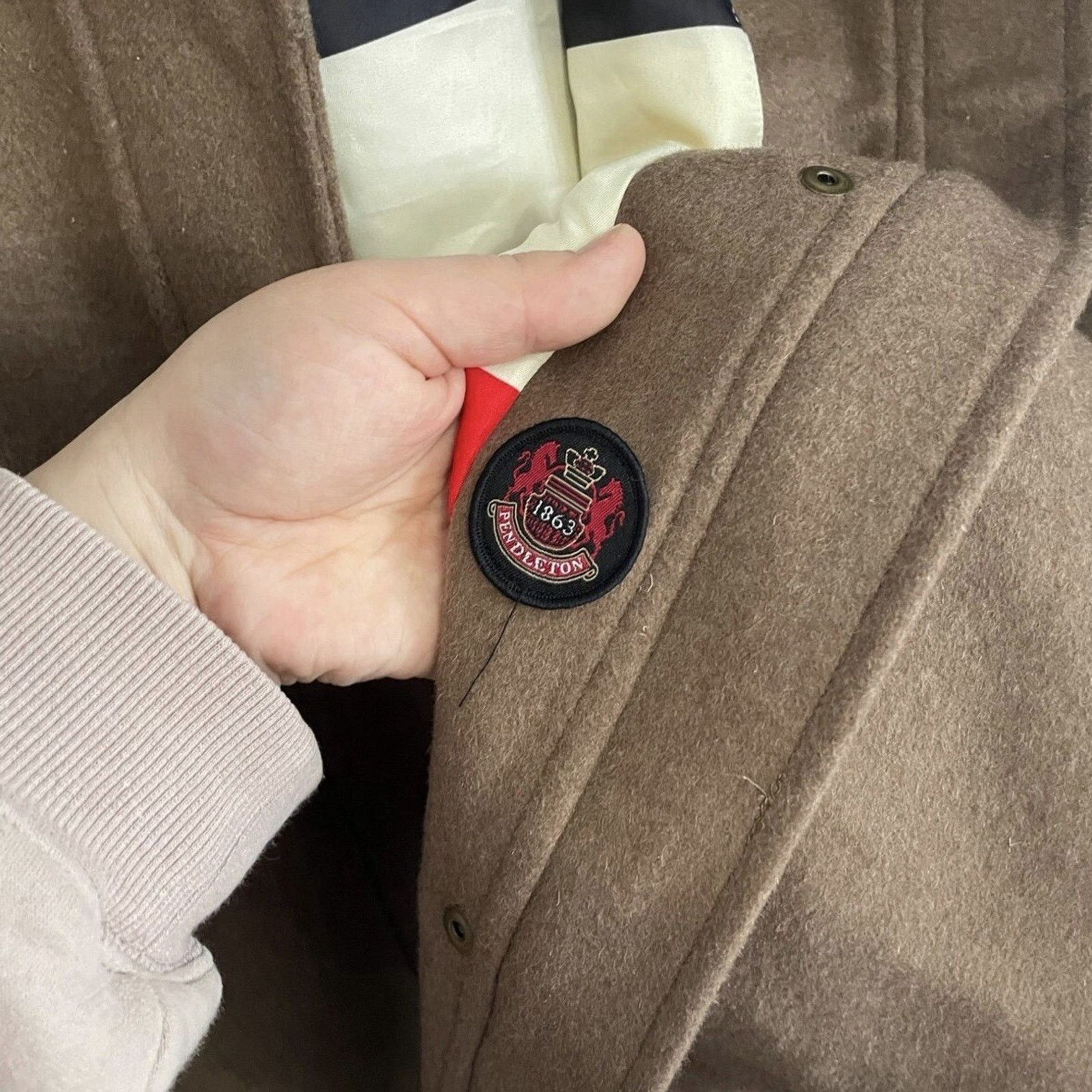 Pendleton Pendleton Womens Wool Coat medium nwot! Zipper snap closure Size M / US 6-8 / IT 42-44 - 11 Thumbnail