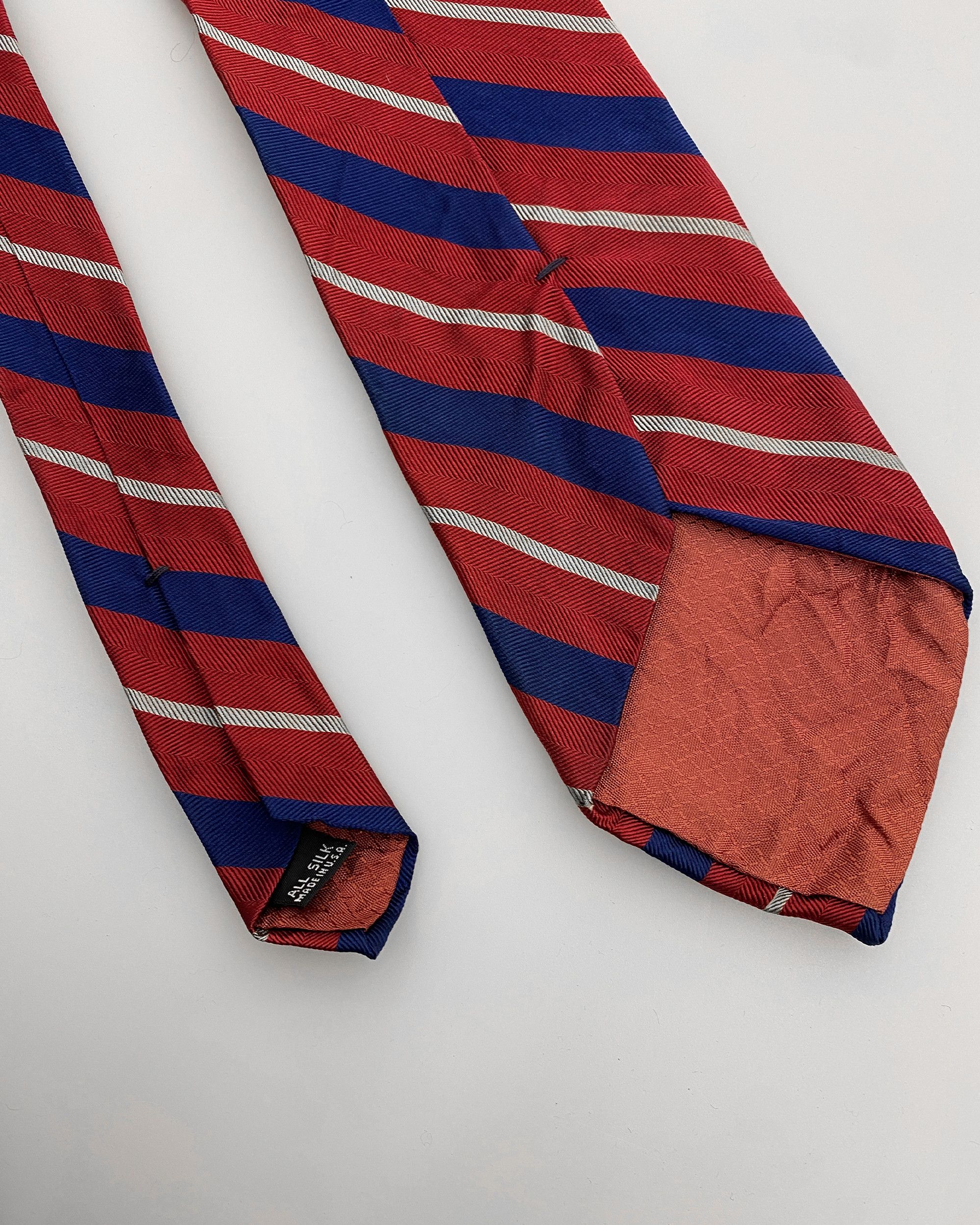 Christian Dior Monsieur 1990s Striped Tie Size ONE SIZE - 4 Thumbnail