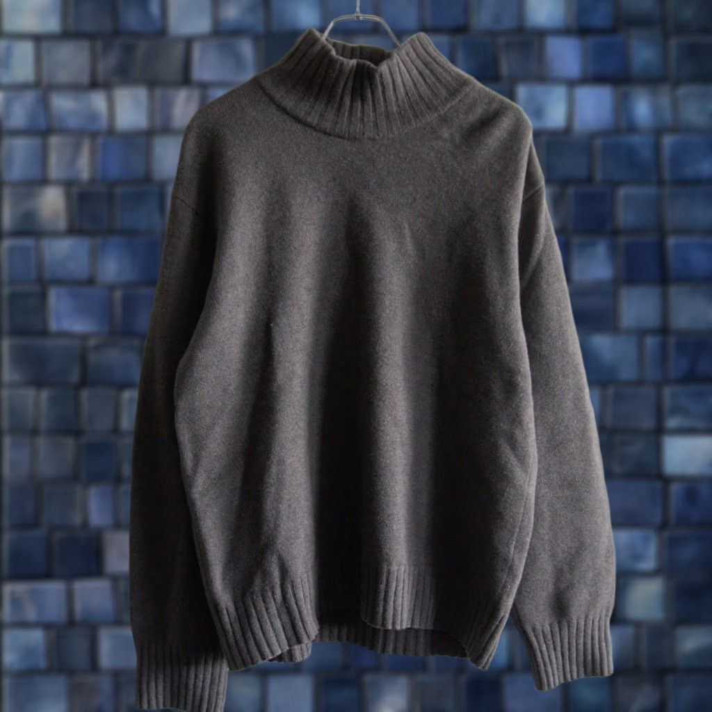 Issey Miyake ISSEY MIYAKE Turtle-neck Wool Sweater Gray Size 2 Mens Pullover Casual Wool Sweater Size US XS / EU 42 / 0 - 1 Thumbnail