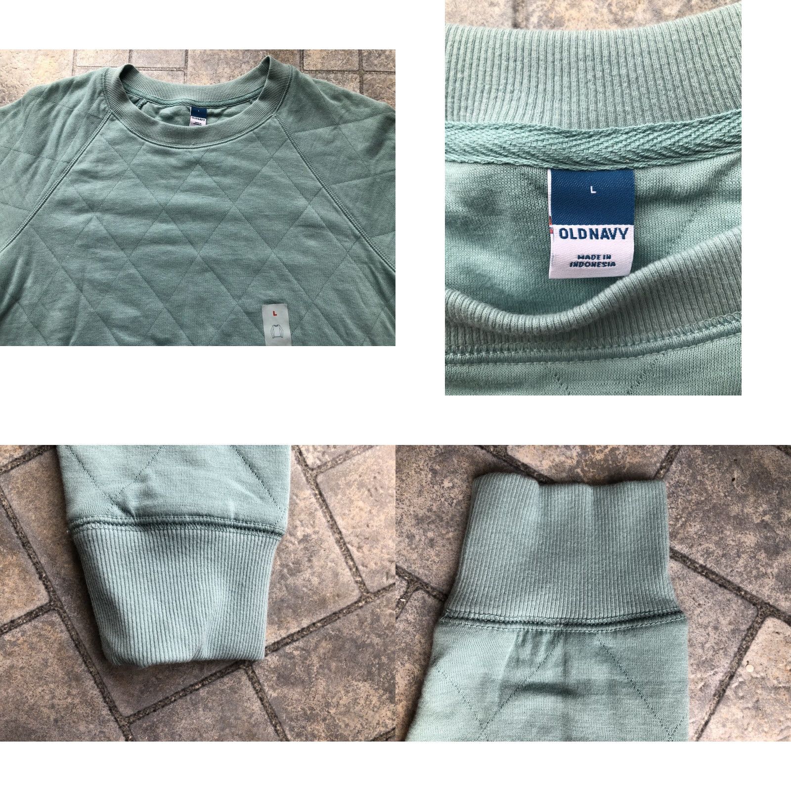 Old Navy NWT Old Navy Pullover Sweater Women Blue/Green Size Large RN 54023 Size L / US 10 / IT 46 - 8 Thumbnail