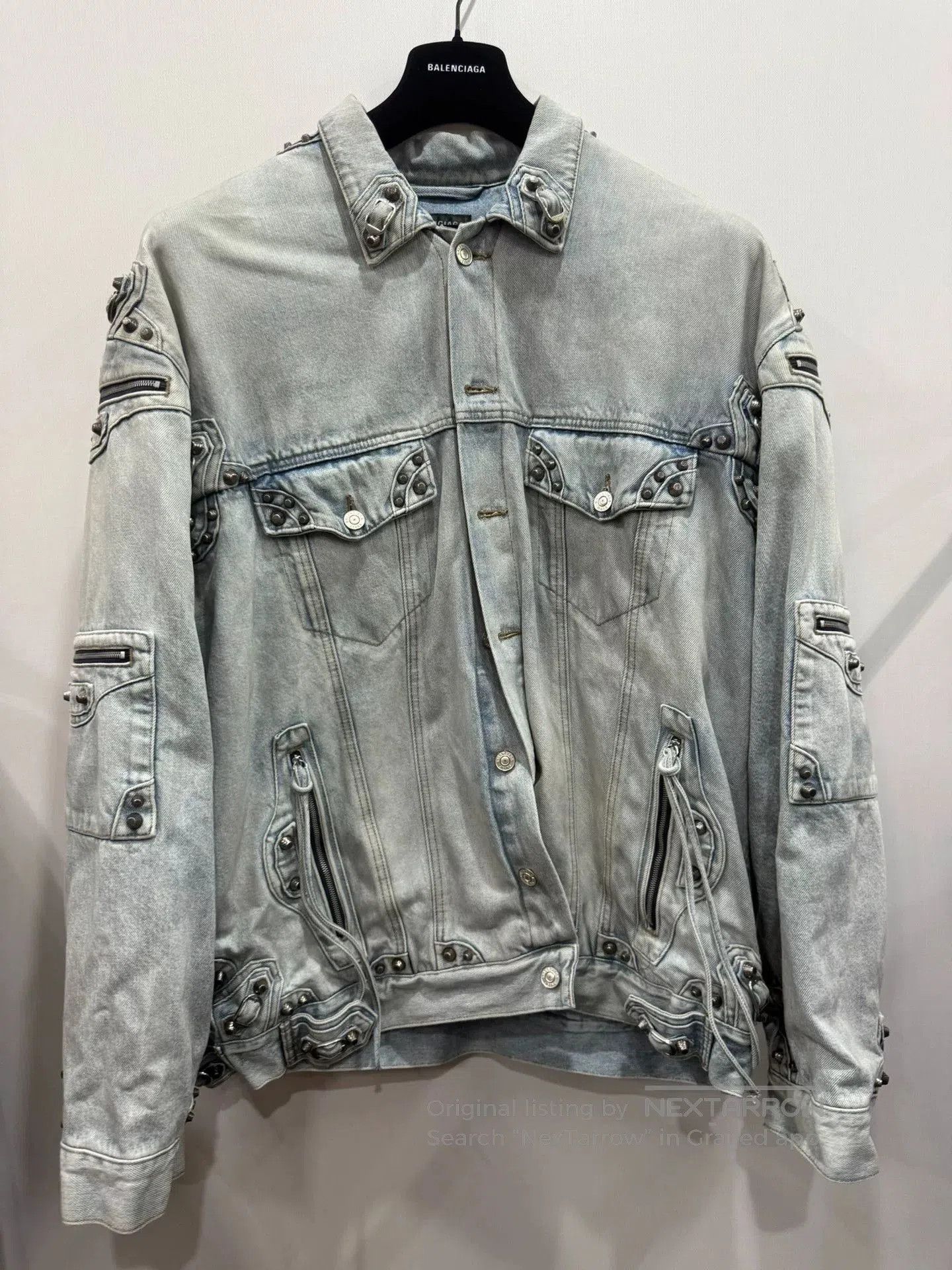 Balenciaga Balenciaga Heavy Denim Jacket. Size US M / EU 48-50 / 2 - 1 Thumbnail