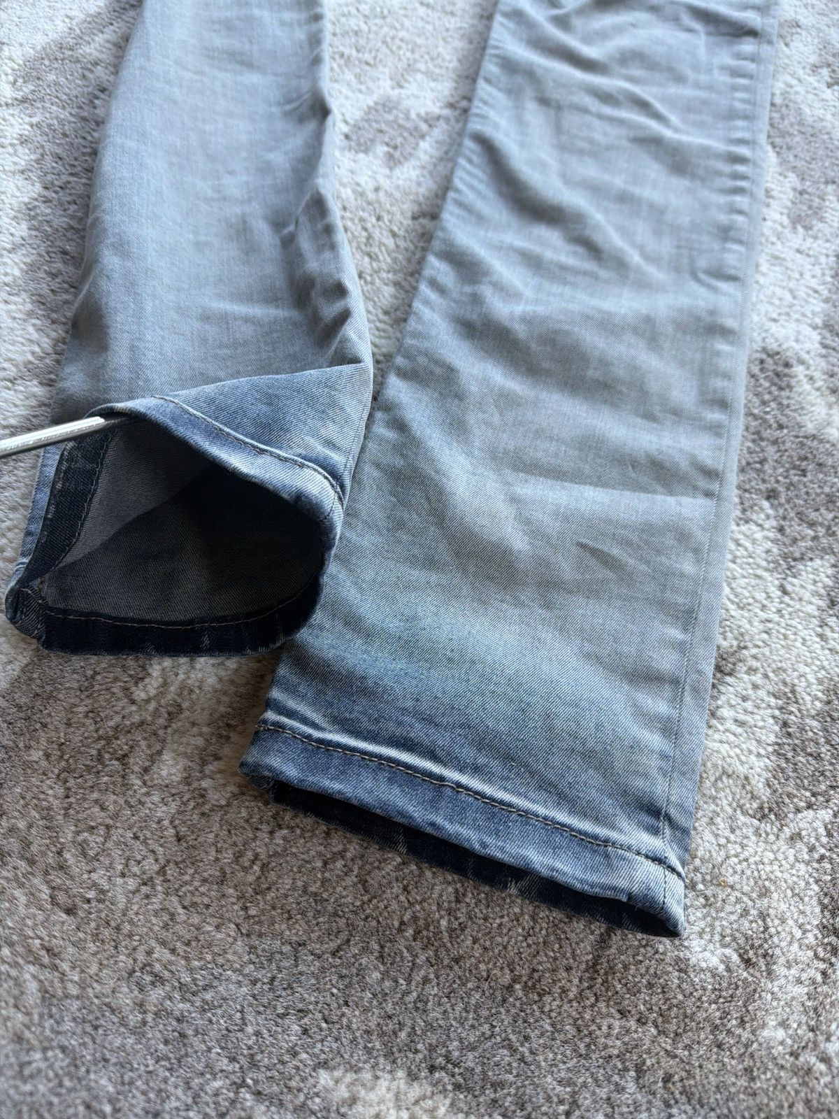 Rick Owens Drkshdw SS2015 Rick Owens Tulsa Cut “Hustler Blue” Size 29 Size US 29 - 9 Thumbnail