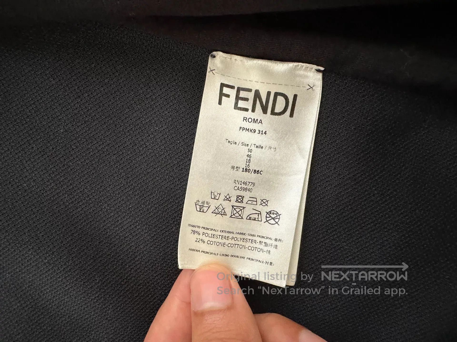 Fendi Fendi Karl Lagerfeld Classic Jacket. Size US L / EU 52-54 / 3 - 5 Thumbnail