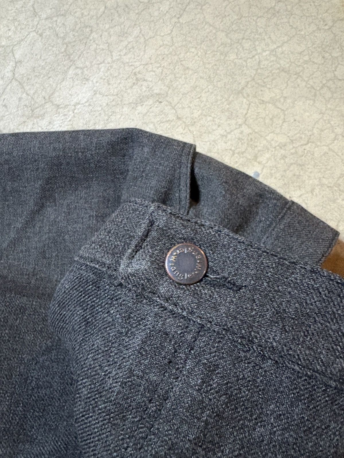 Wrangler Vintage 00’s Wrangler Flared Slacks Pants Charcoal Gray Size US 42 / EU 58 - 3 Thumbnail