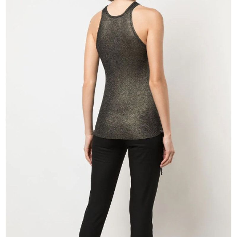 Ann Demeulemeester Ann Demeulemeester sleeveless top bronze Size L / US 10 / IT 46 - 6 Thumbnail