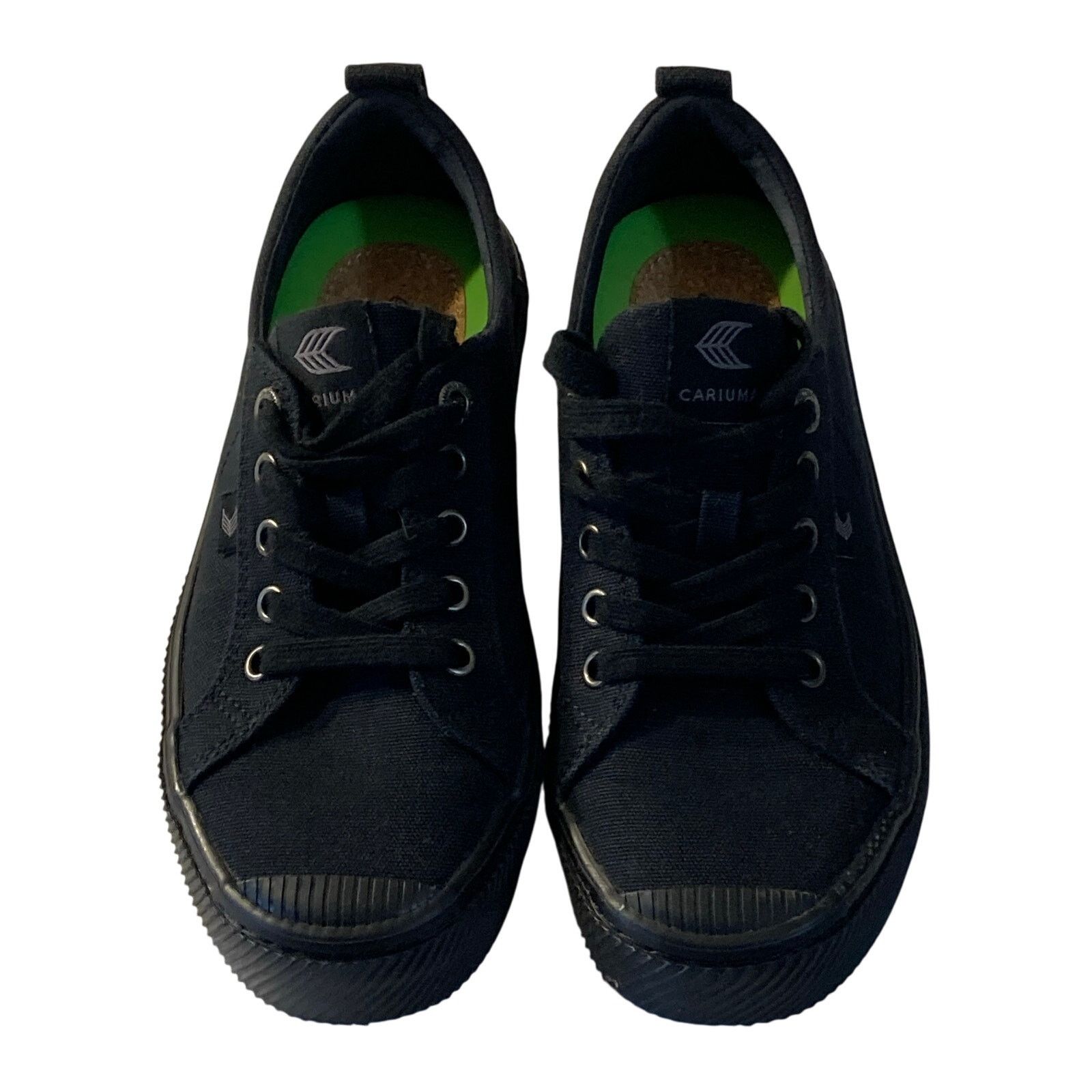 Other Cariuma OCA Low Canvas Sneakers - Black - Size Wms 8/Mns 6.5 Size US 6.5 / EU 39-40 - 2 Thumbnail