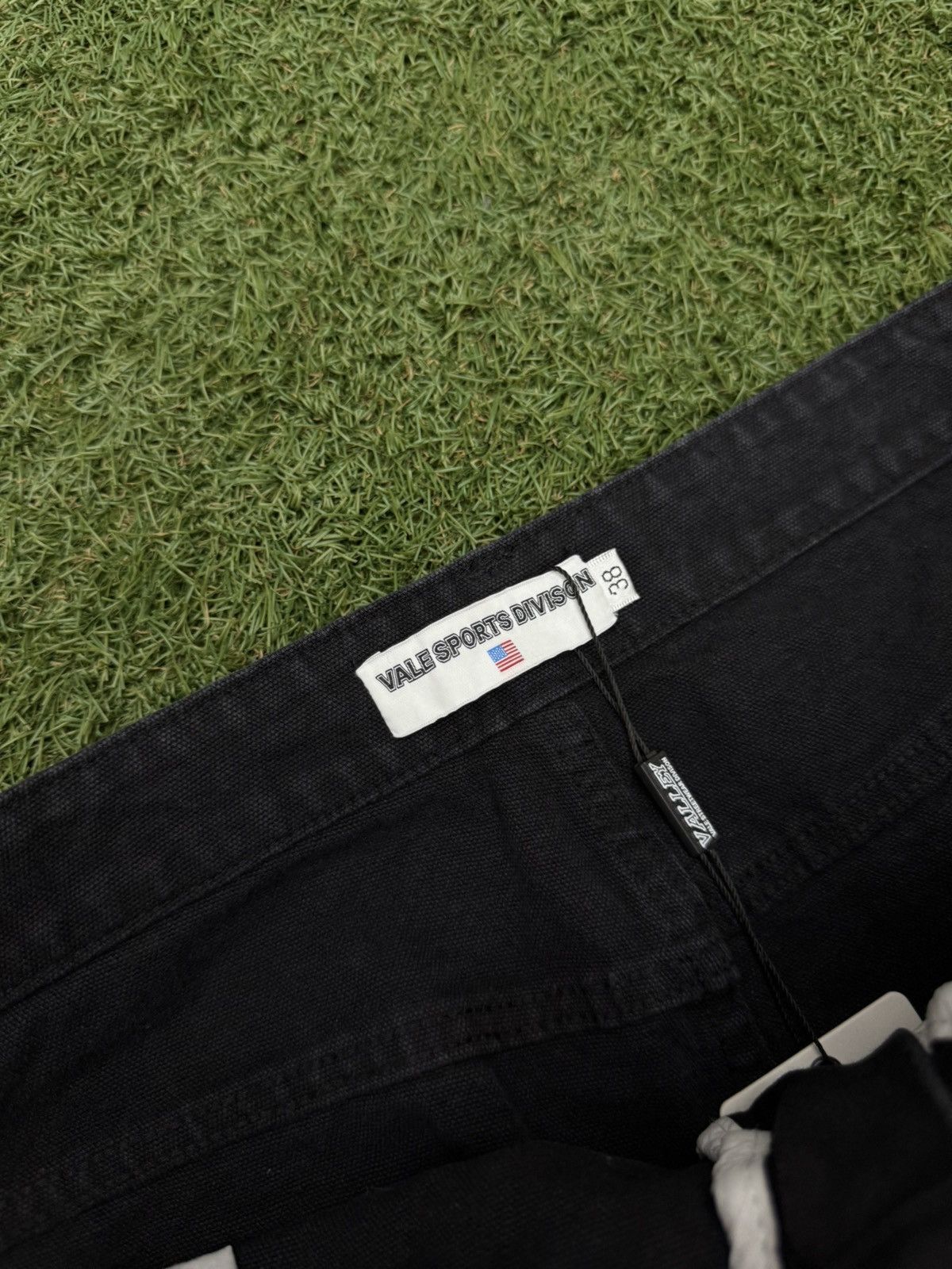 Vale Valley Baggy Patchwork Denim Black Jeans Size 38 (NEW) Size US 38 / EU 54 - 10 Thumbnail