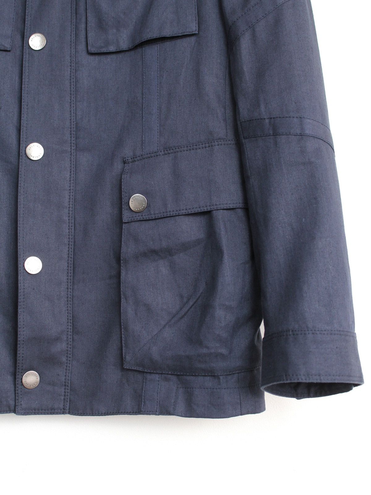 Belstaff Belstaff Men’s Linen Cotton Navy Jacket Size US M / EU 48-50 / 2 - 3 Thumbnail