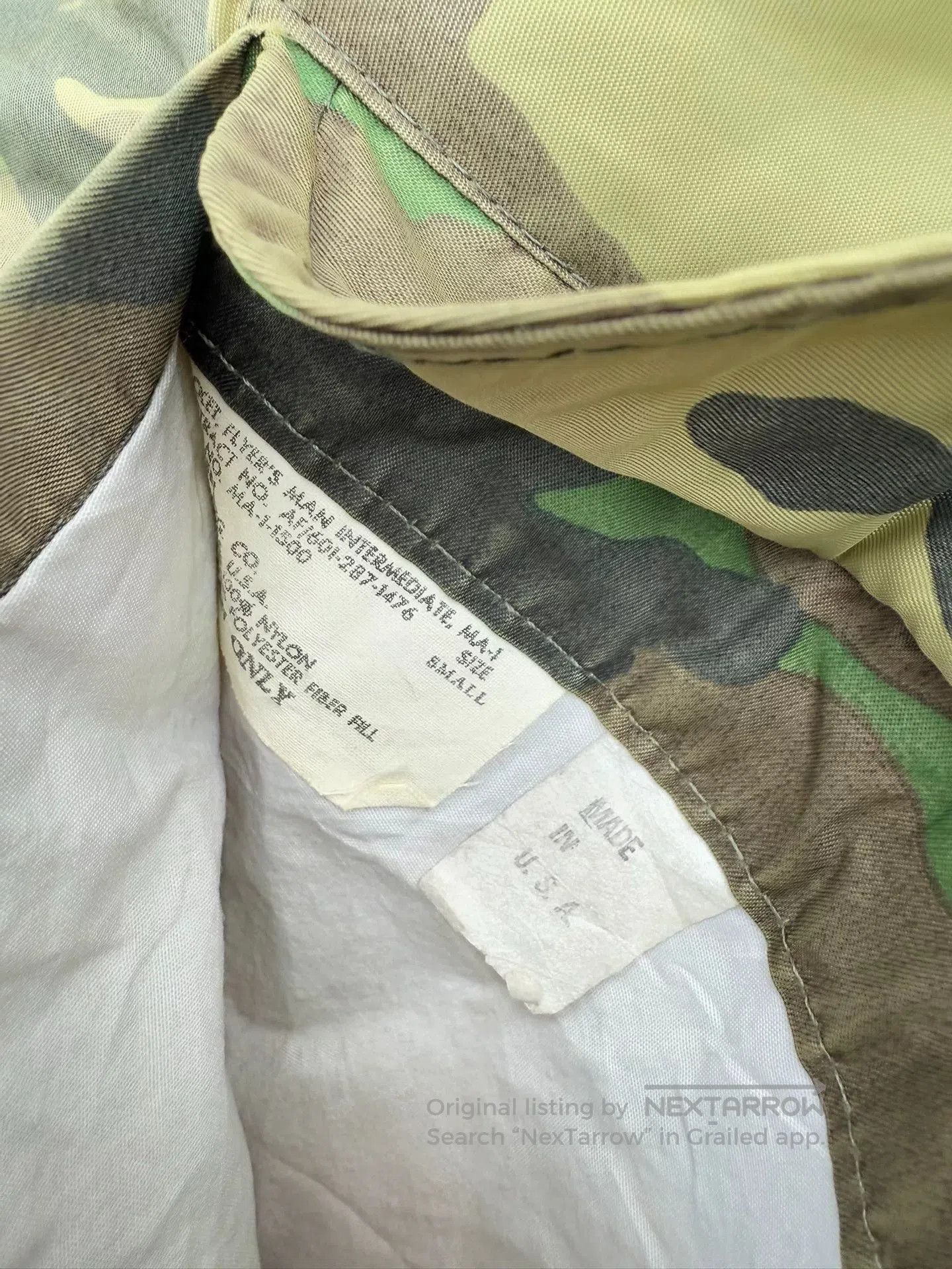 Vintage Vintage 80s USAF Camo MA. Size US M / EU 48-50 / 2 - 9 Thumbnail