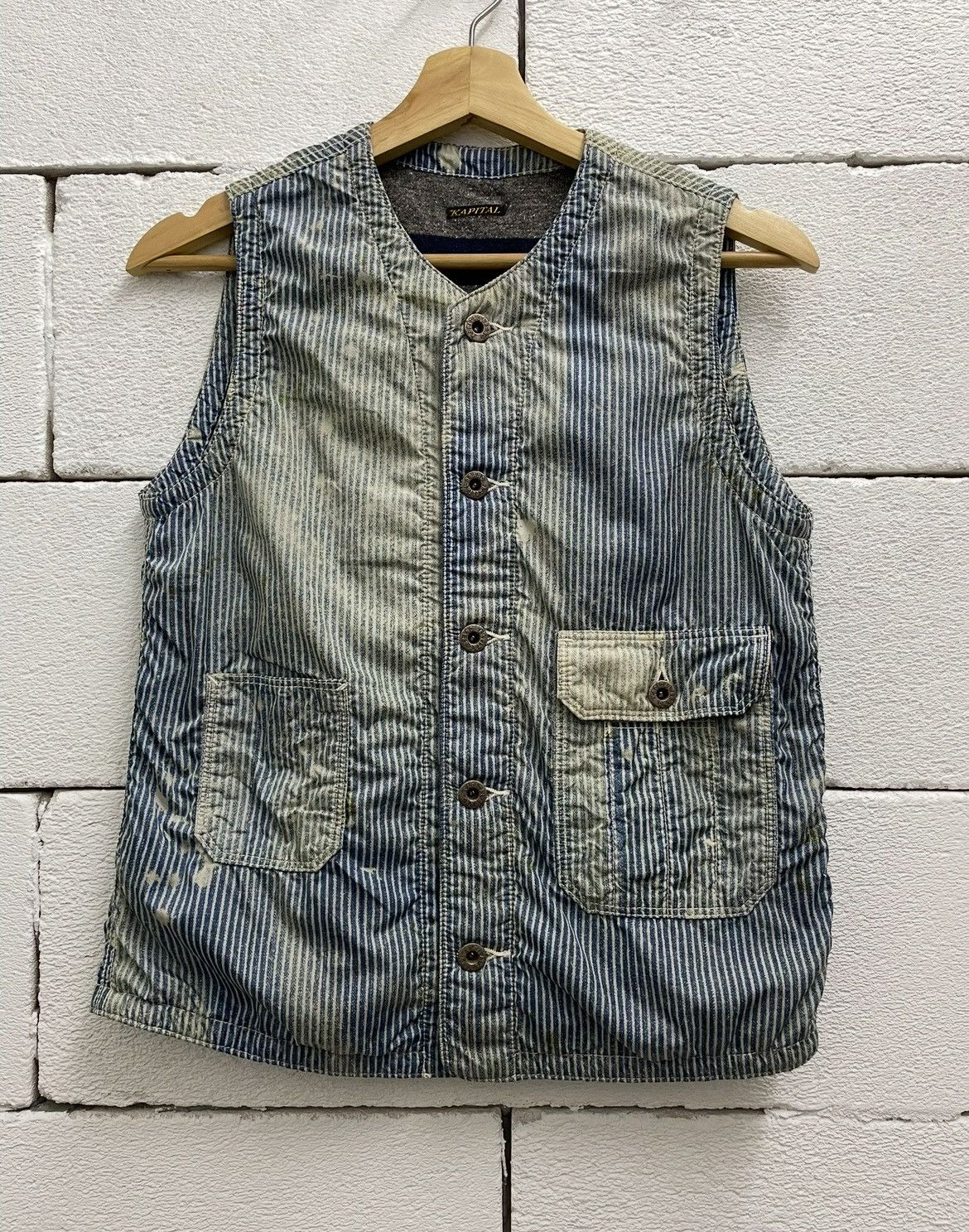 Designer × Kapital Rare Kapital Vest Size S / US 4 / IT 40 - 1 Thumbnail