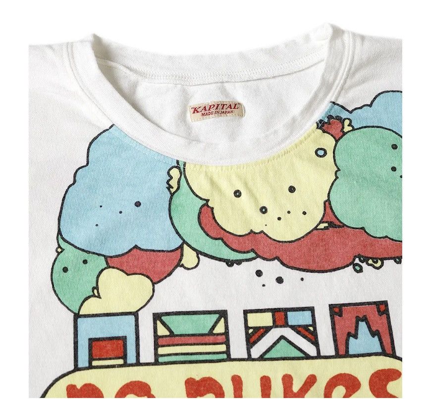 Kapital Kapital Train Max No Nukes Tee Size US L / EU 52-54 / 3 - 2 Thumbnail