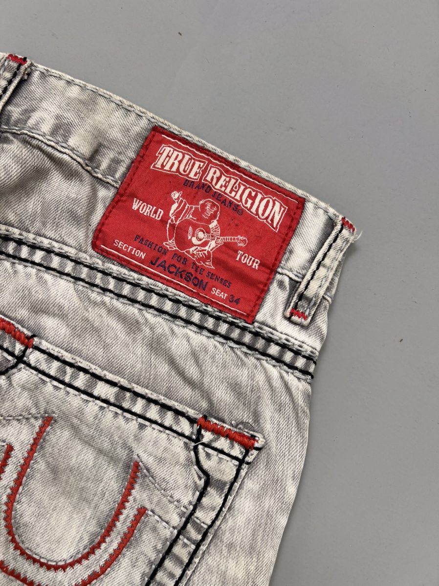 Vintage Vintage rare Y2K tr inspired double stitch denim Size US 34 / EU 50 - 7 Thumbnail