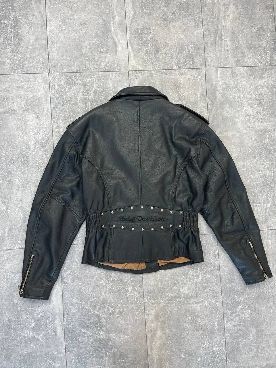 Harley Davidson Harley Davidson Vintage Leather Jacket Size S / US 4 / IT 40 - 20 Thumbnail