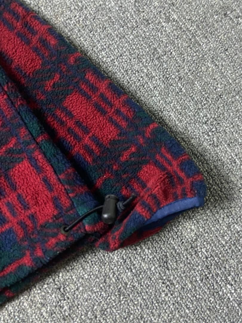 L.L. Bean L.L Bean Half Button Checkered Pullover Jacket (186) Size S / US 4 / IT 40 - 8 Thumbnail