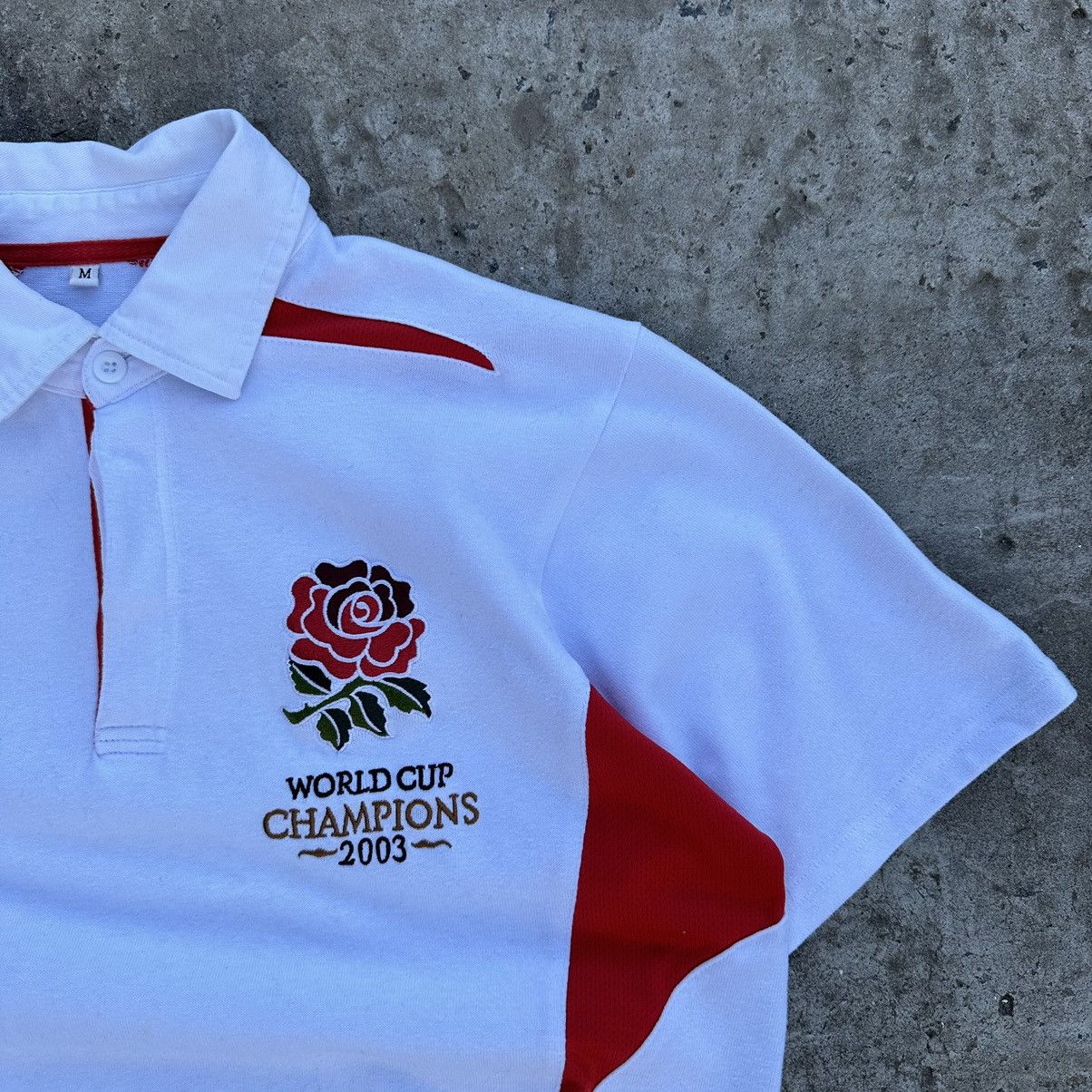 Vintage Vintage England Rugby League Polo World Cup 00s Y2K Size US M / EU 48-50 / 2 - 3 Thumbnail