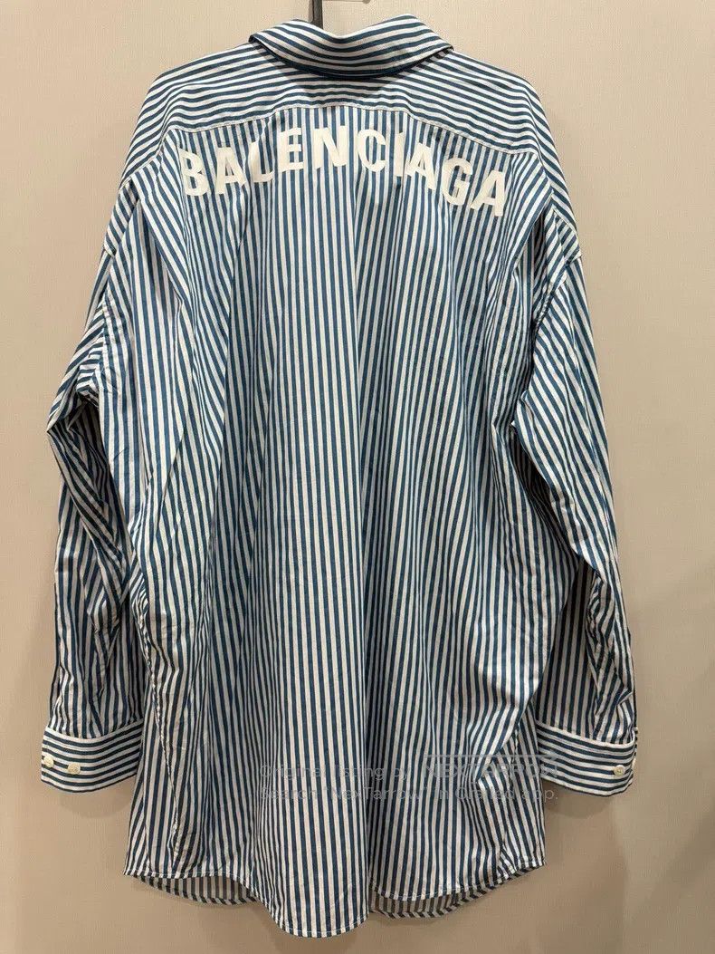 Balenciaga Balenciaga Striped shirt Size XS / US 0-2 / IT 36-38 - 2 Thumbnail