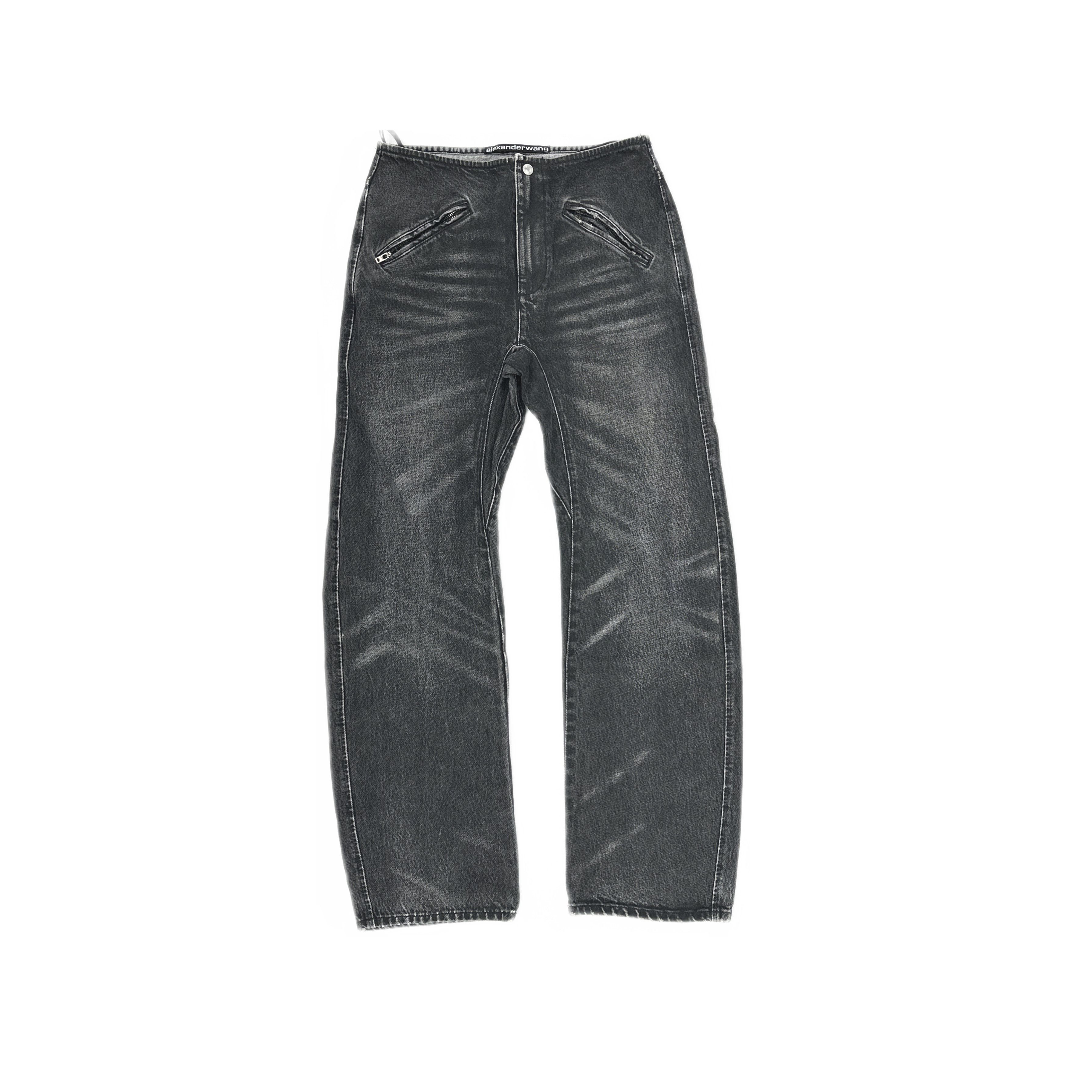 Alexander Wang Alexander Wang Washed Black Denim Jeans Size 28 Size US 28 / EU 44 - 1 Thumbnail
