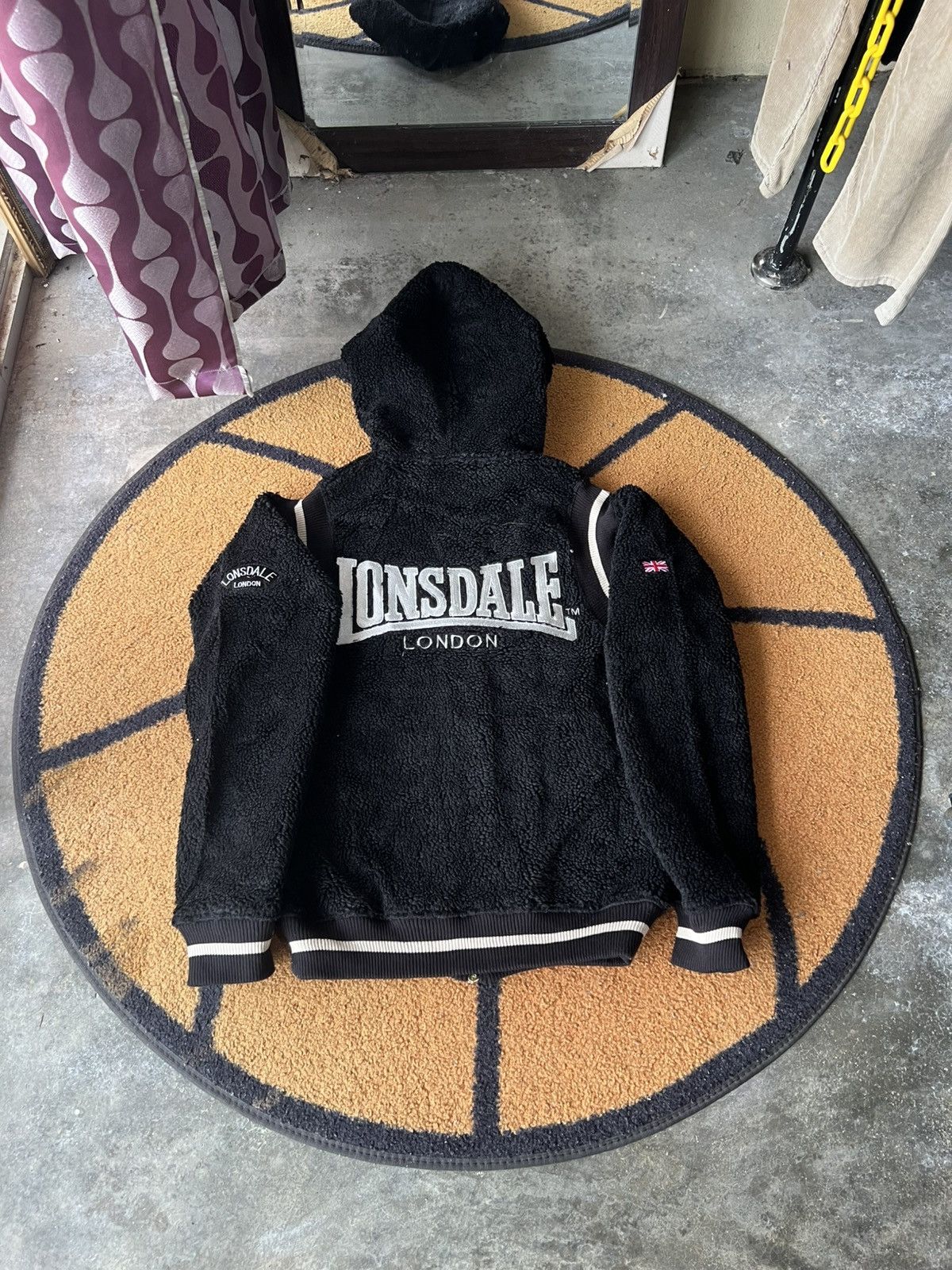 Lonsdale 🔥Lonsdale Sherpa Hoodie Zipper Jacket Size US S / EU 44-46 / 1 - 2 Thumbnail