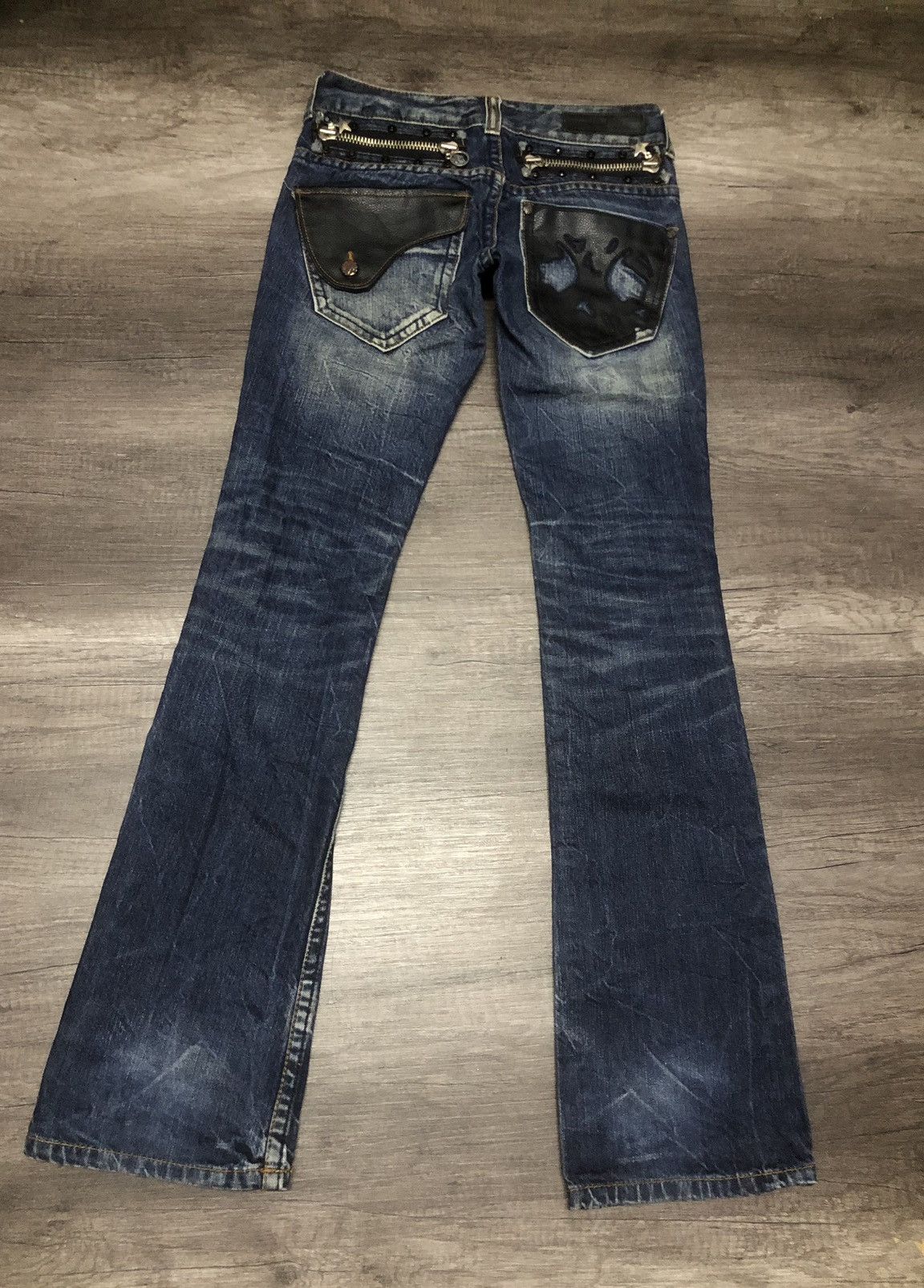 Japanese Brand Romany Denim Jeans like Hysteric Glamour design Size 28" / US 6 / IT 42 - 1 Thumbnail