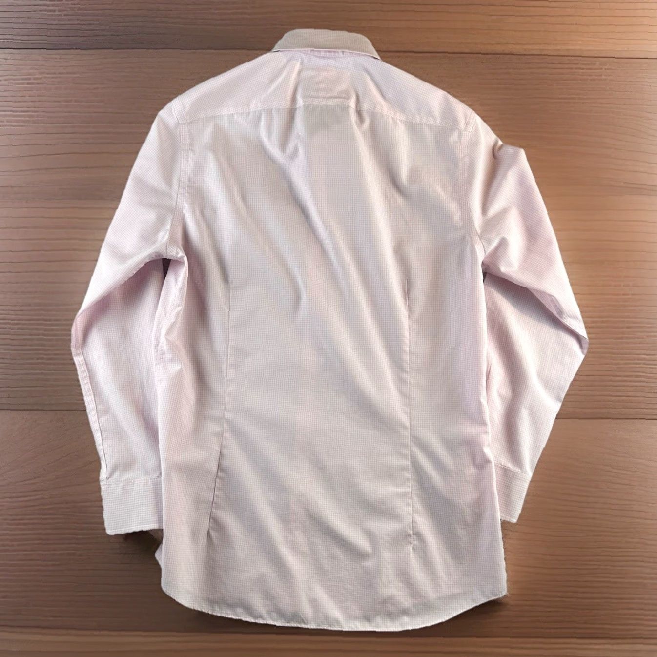Charles Tyrwhitt Charles Tyrwhitt Dress Shirt Mens M 15.5 33 Pink Check Casual Preppy Cotton Button Up Shirt Size US M / EU 48-50 / 2 - 2 Thumbnail