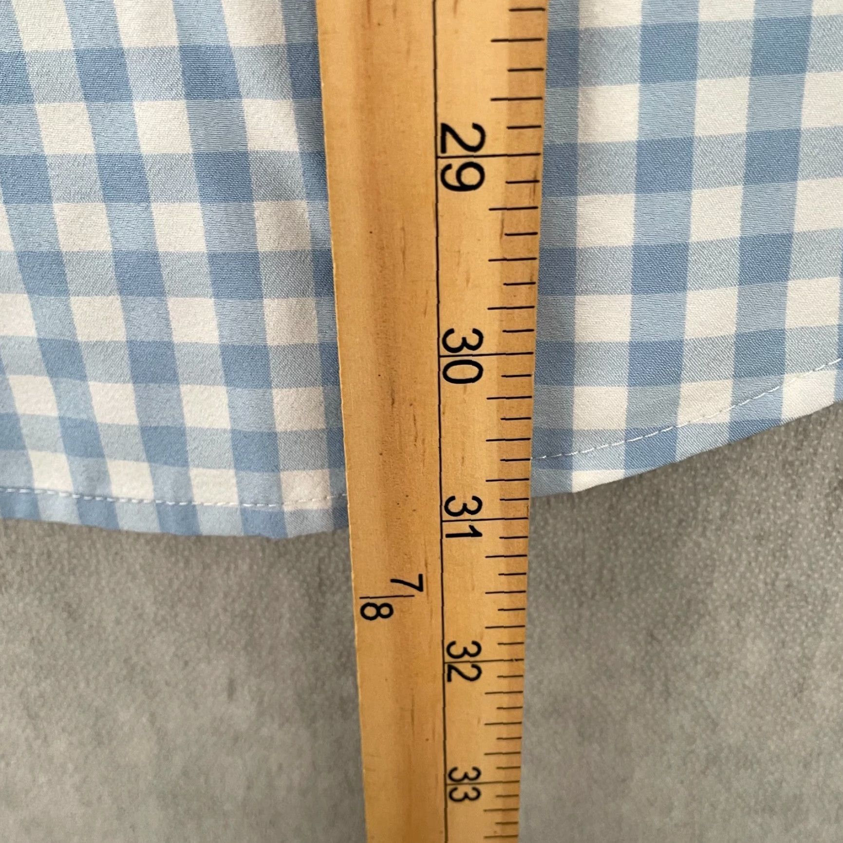 Mizzen+Main VINTAGE Mizzen+Main Shirt Men’s XL Blue Checkered Button-Up Performance Casual Size US XL / EU 56 / 4 - 7 Thumbnail